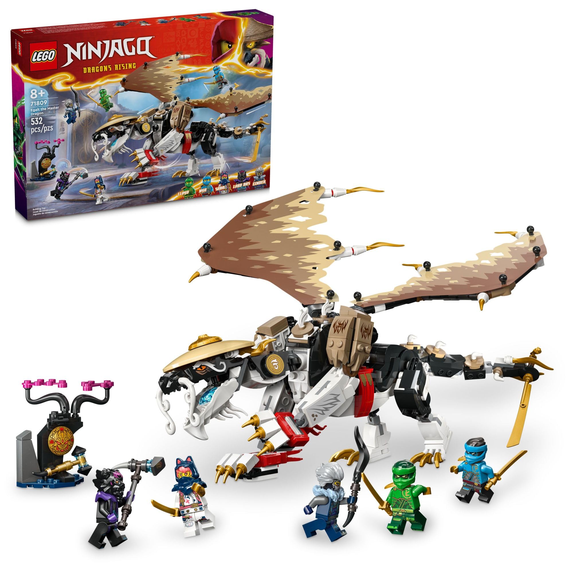 Foto 2 pulgar | Venta Internacional - Figura De Acción Lego Ninjago Egalt The Master Dragon 71809