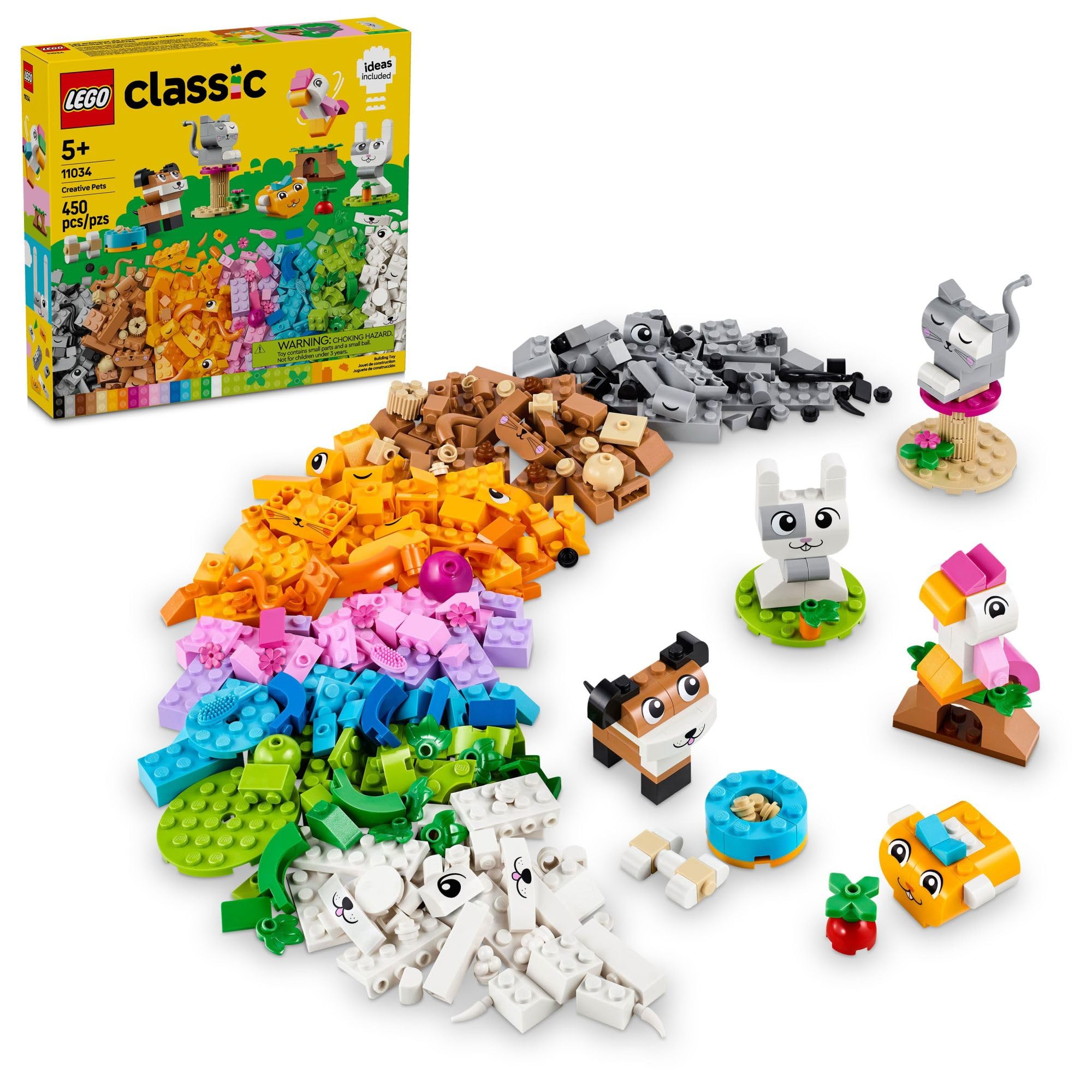 Venta Internacional - Juguete De Construcción Con Forma De Animales Lego Classic Creative Pets 11034