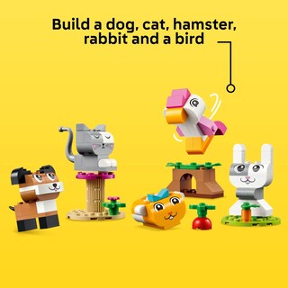 Foto 3 | Venta Internacional - Juguete De Construcción Con Forma De Animales Lego Classic Creative Pets 11034