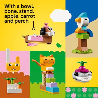 Foto 6 | Venta Internacional - Juguete De Construcción Con Forma De Animales Lego Classic Creative Pets 11034