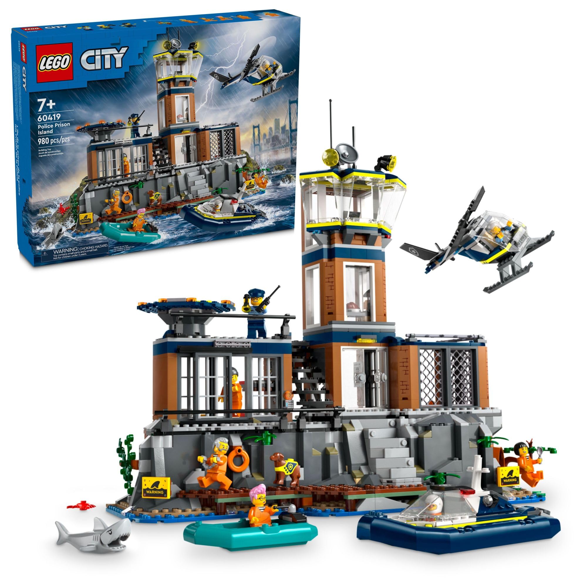 Venta Internacional - Set De Construcción Lego City Police Prison Island 60419 Kids 7+