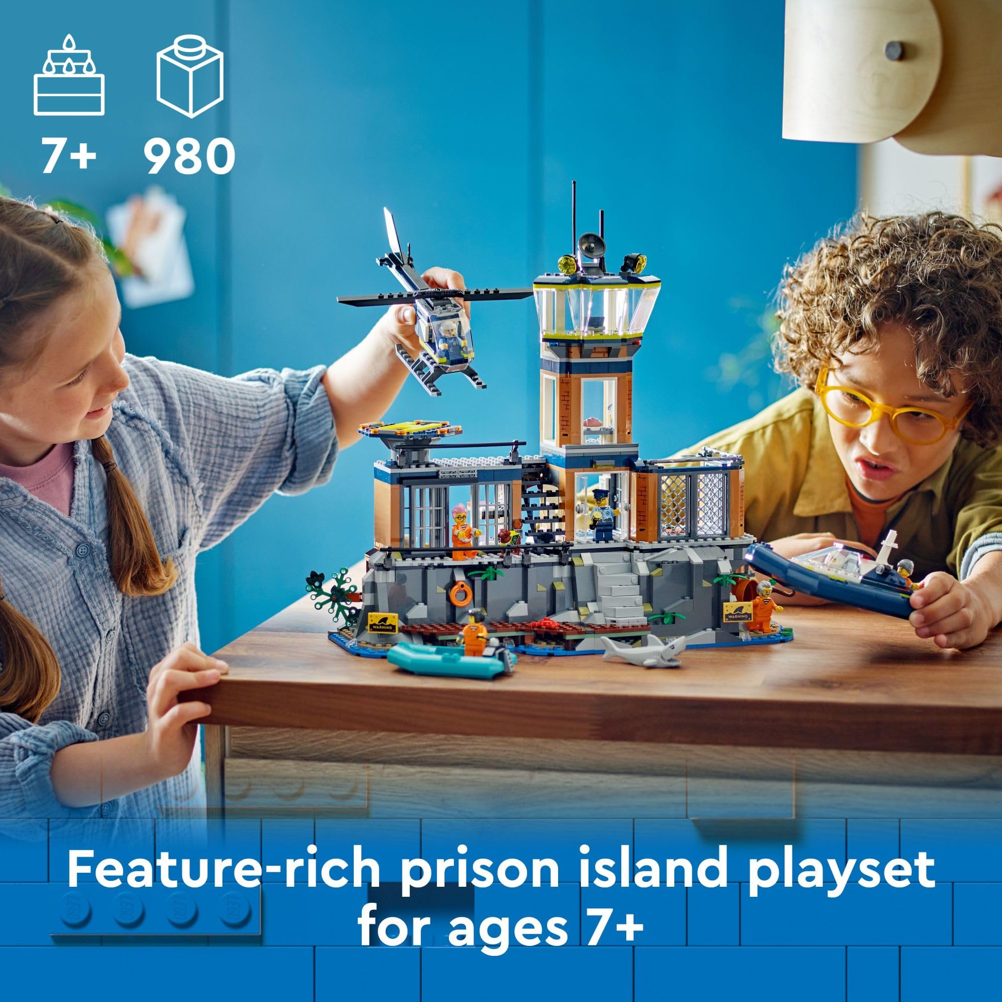 Foto 2 | Venta Internacional - Set De Construcción Lego City Police Prison Island 60419 Kids 7+