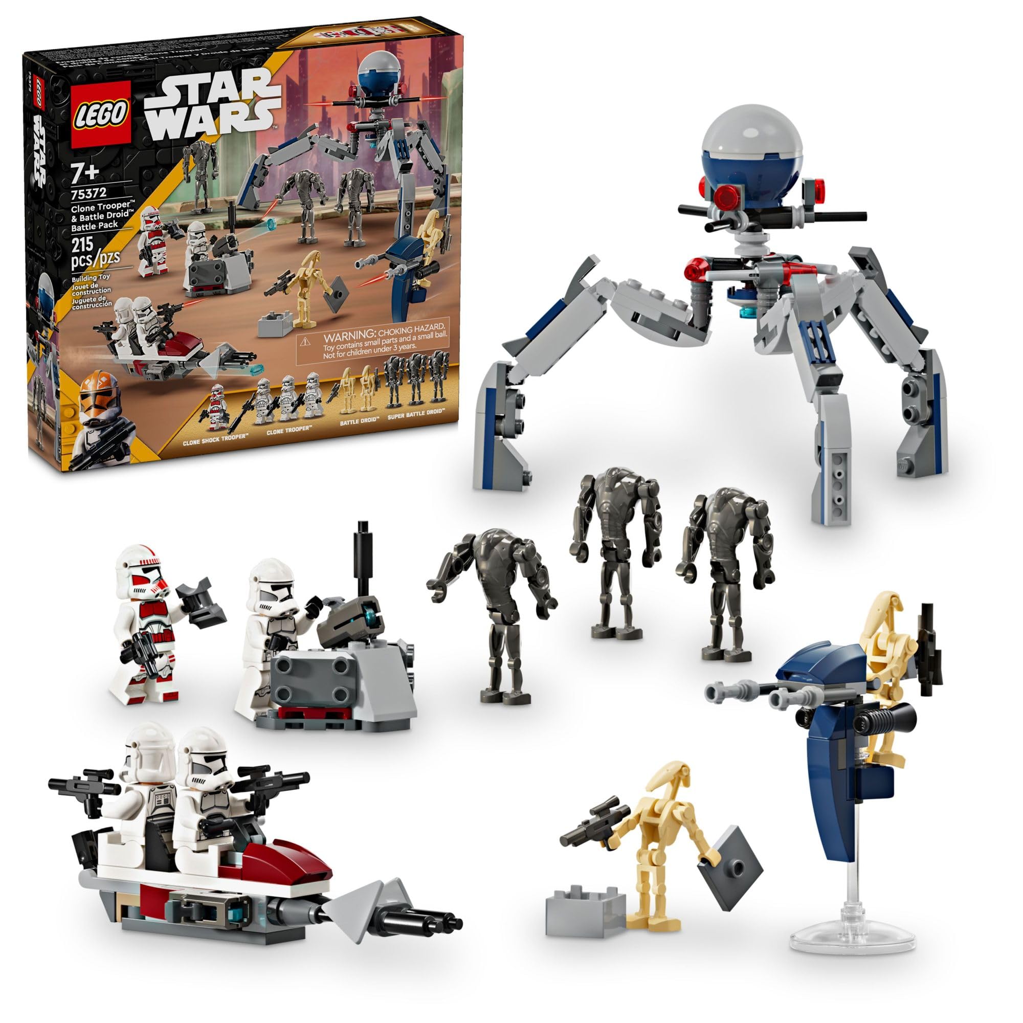 Venta Internacional - Juguete De Construcción Lego Star Wars Clone Trooper & Battle Droid