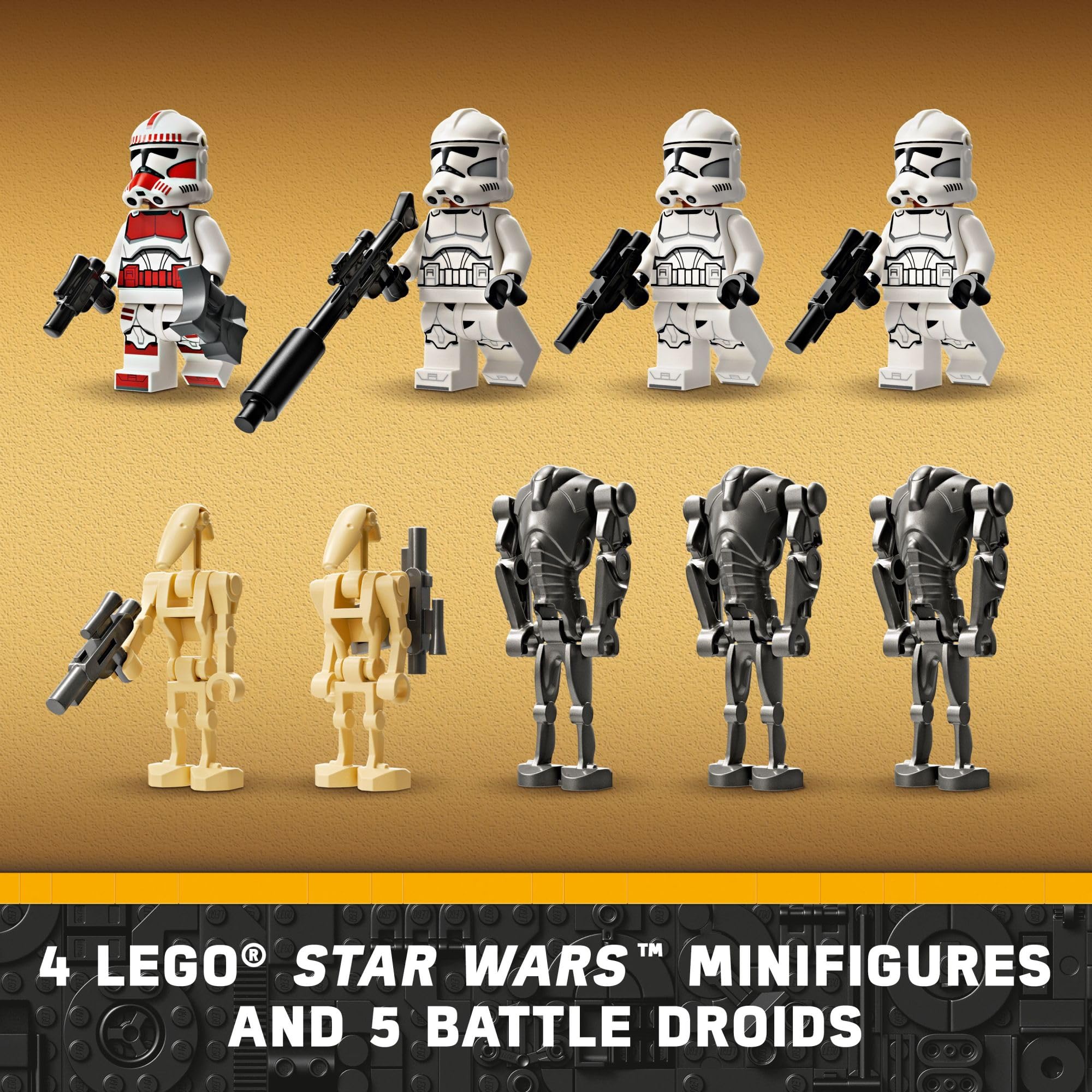 Foto 3 | Venta Internacional - Juguete De Construcción Lego Star Wars Clone Trooper & Battle Droid