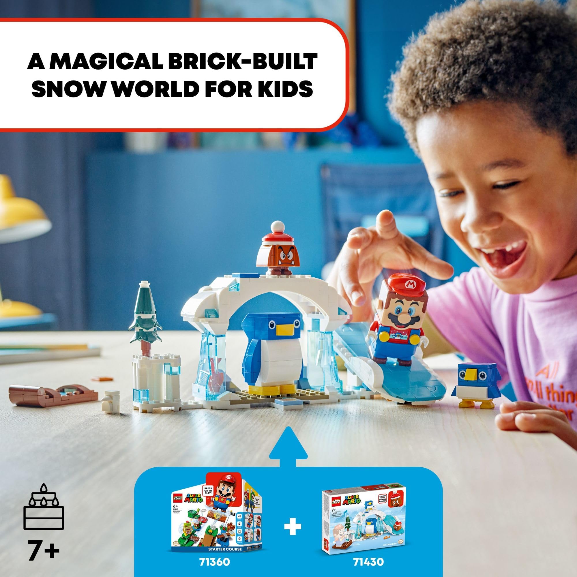 Foto 2 | Venta Internacional - Set De Expansión Lego Super Mario Penguin Family Snow Adventure