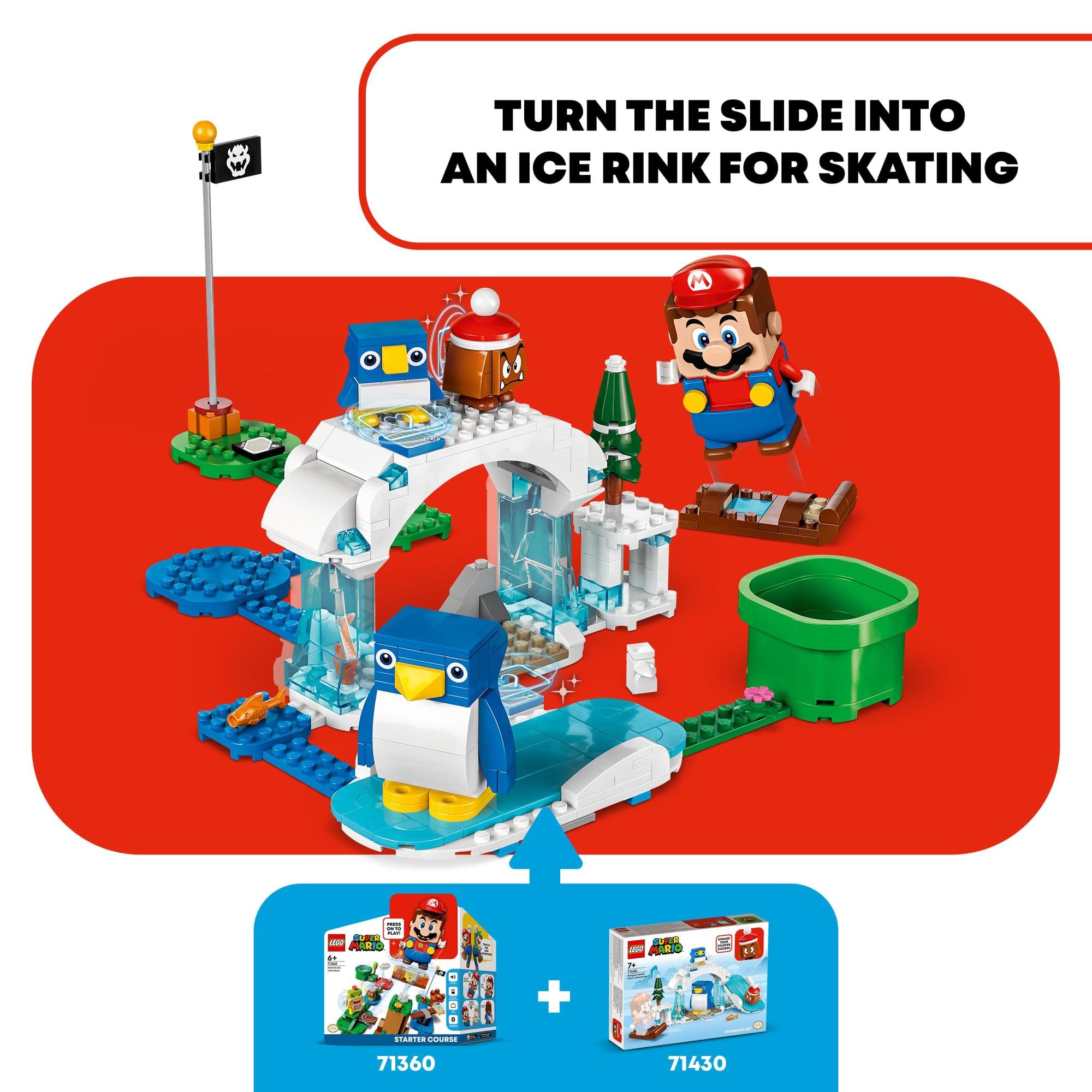 Foto 5 | Venta Internacional - Set De Expansión Lego Super Mario Penguin Family Snow Adventure