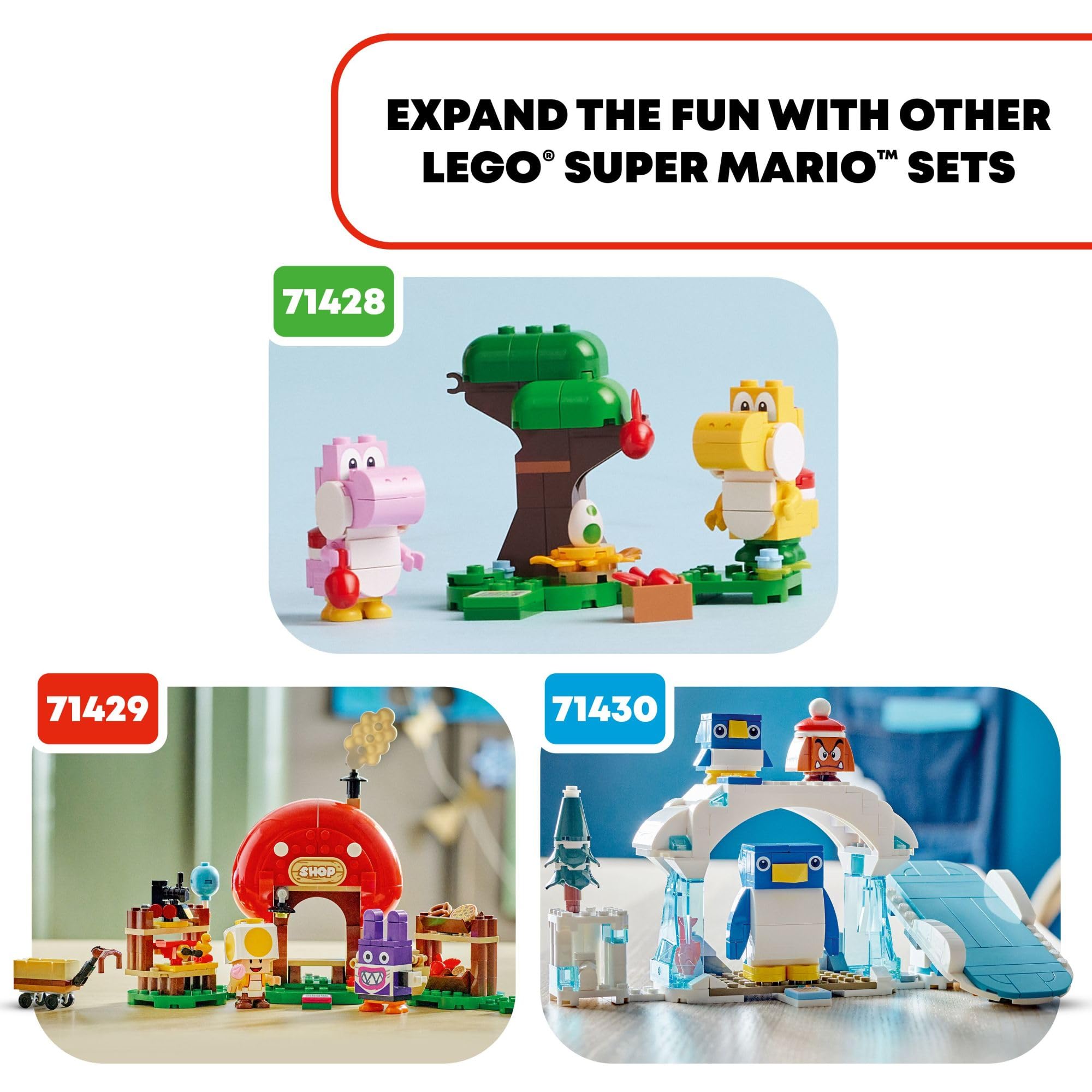 Foto 6 | Venta Internacional - Set De Expansión Lego Super Mario Penguin Family Snow Adventure