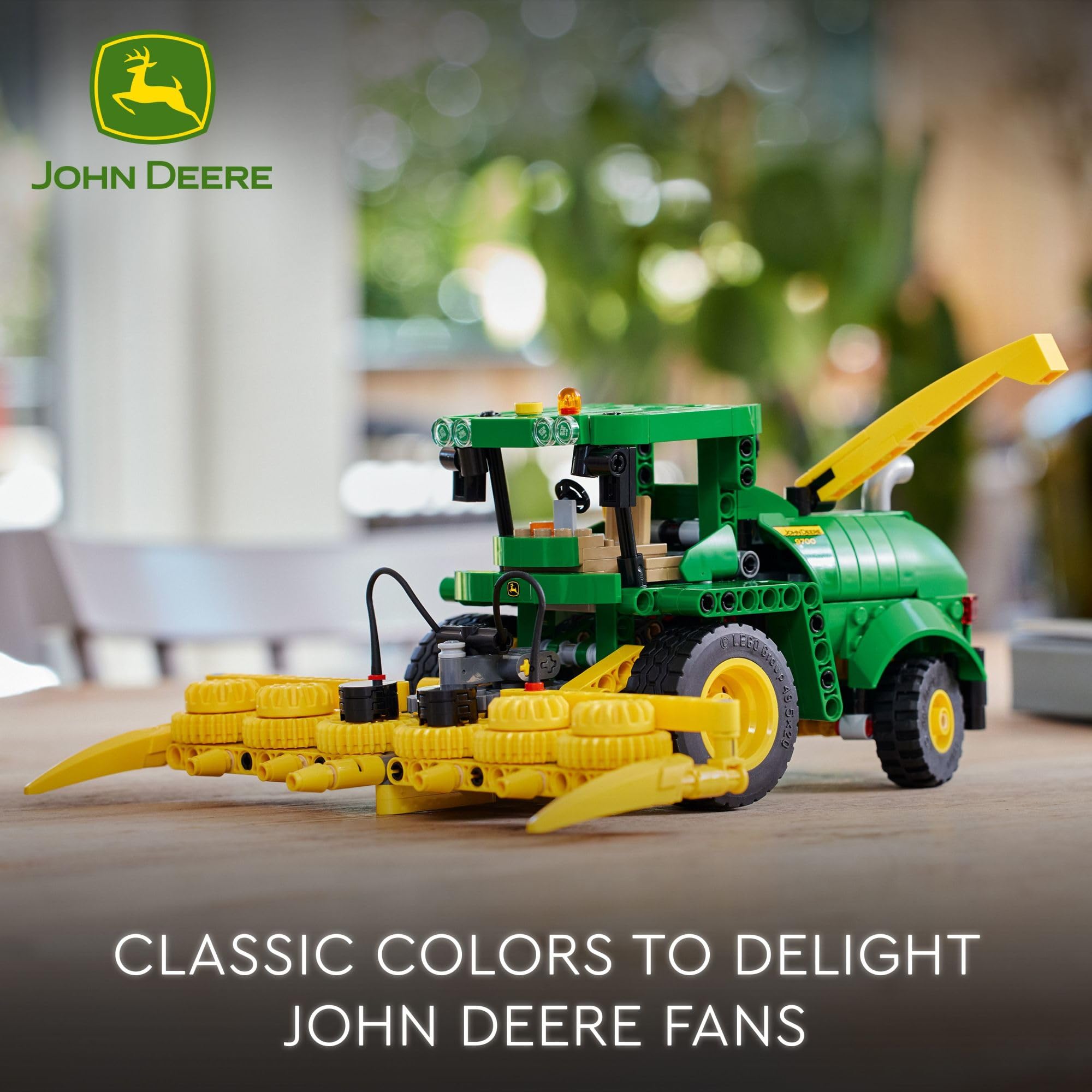 Foto 5 | Venta Internacional - Tractor Cosechador De Forraje John Deere 9700 De Juguete Lego Technic 9+