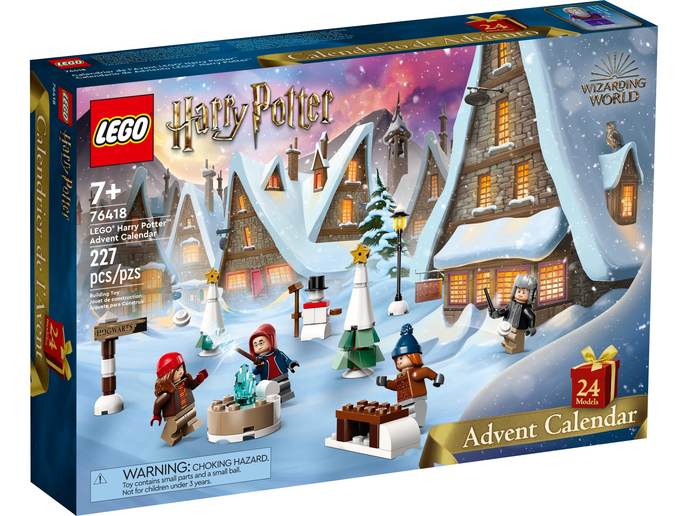 Foto 1 | Venta Internacional - Calendario De Adviento Lego Harry Potter 2023 76418 Para Niños Mayores De 7 Años