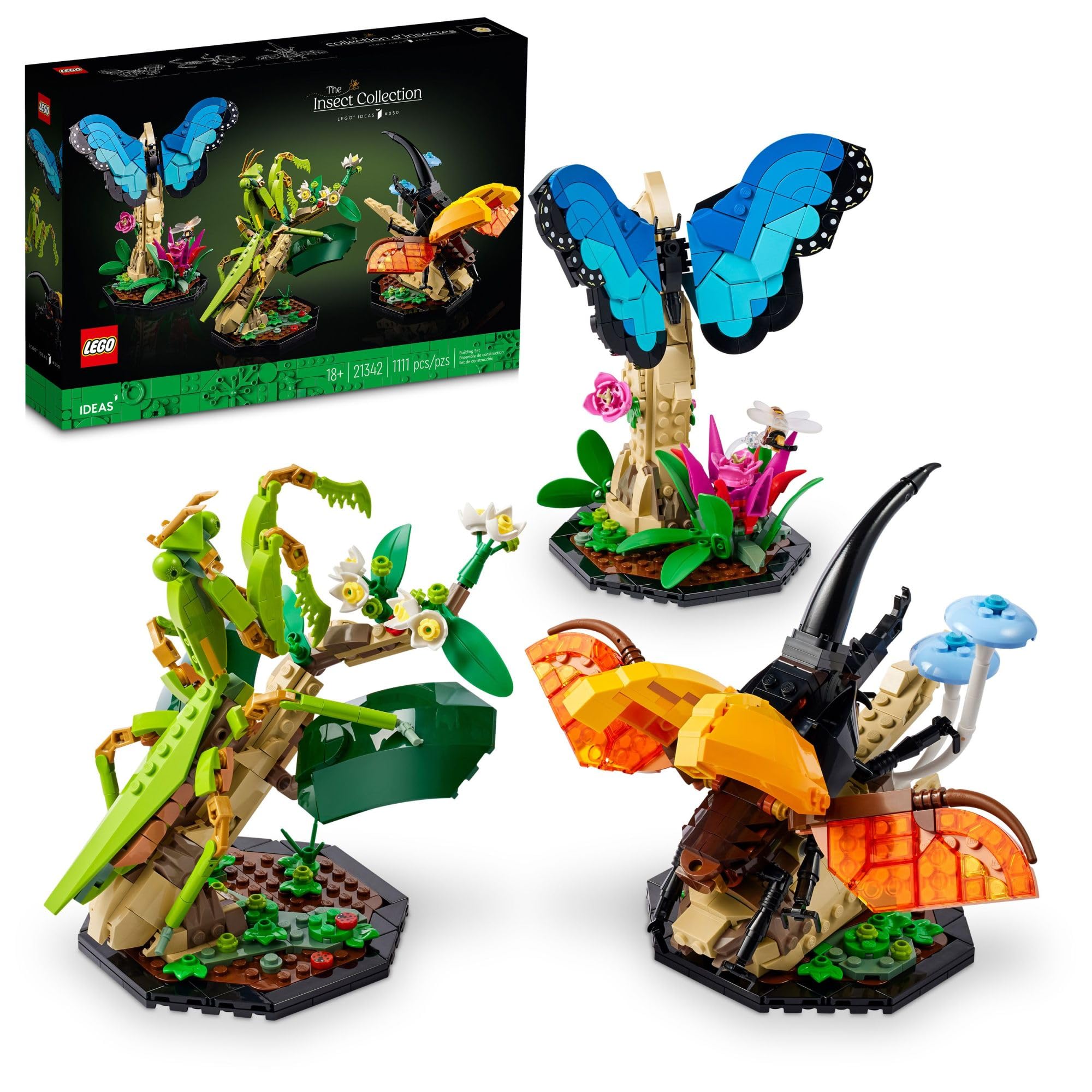 Venta Internacional - Set De Construcción Lego Ideas The Insect Collection 21342 $2,711