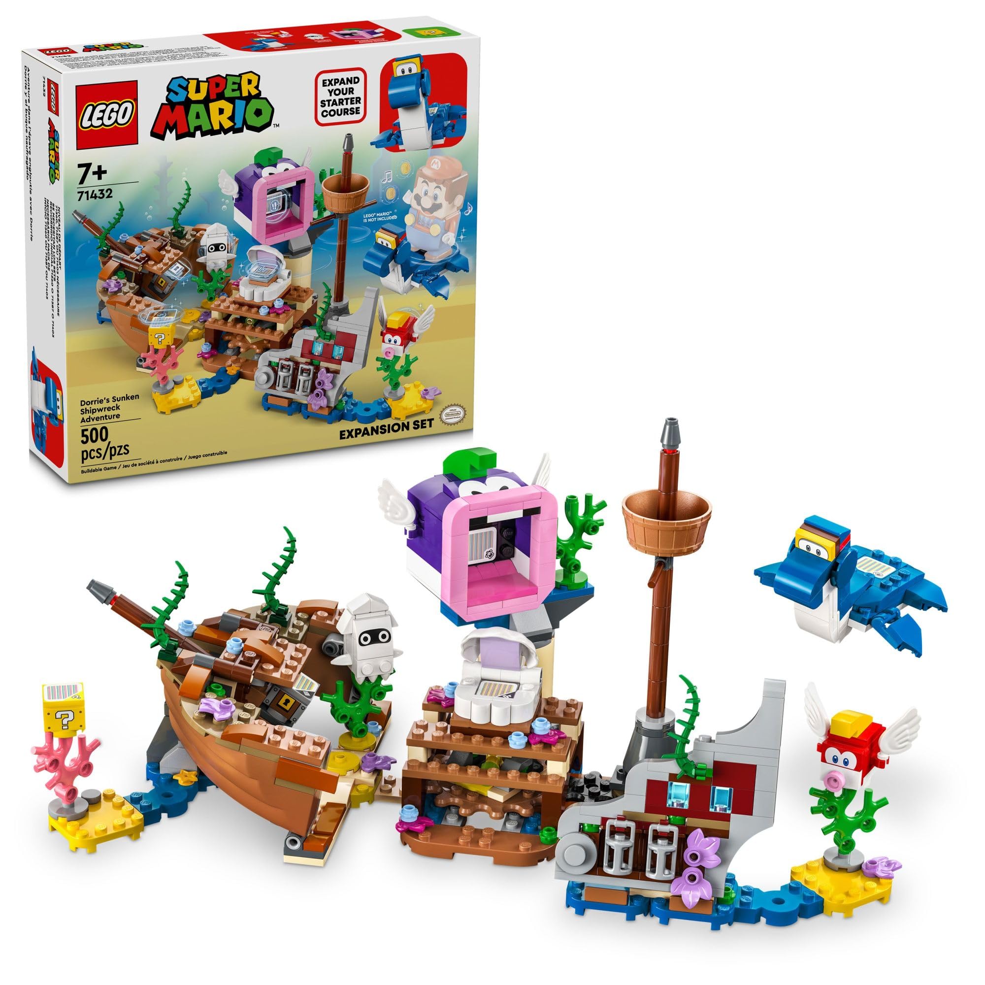 Venta Internacional - Set De Expansión Lego Super Mario Dorrie's Sunken Shipwreck 714