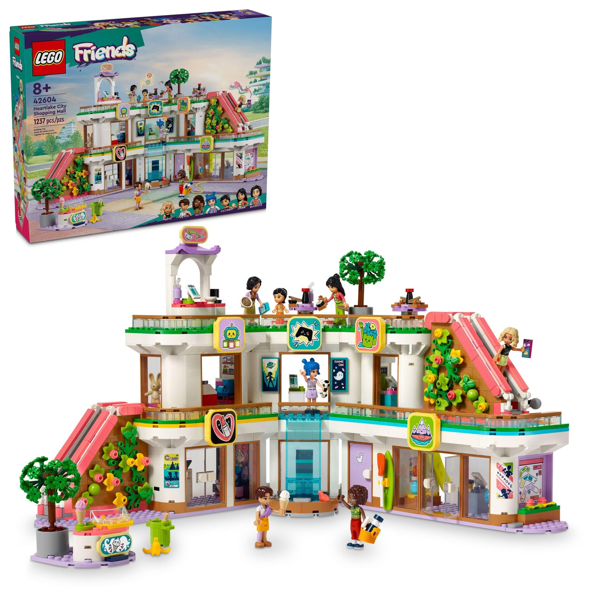 Venta Internacional - Kit De Construcción Lego Friends Heartlake City Shopping Mall 42604 $3,619