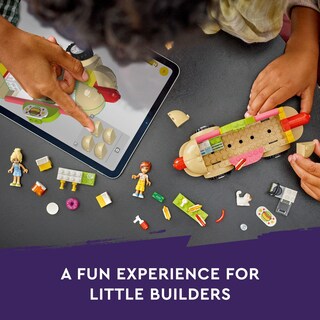 Foto 3 | Venta Internacional - Camión De Comida Para Salchichas Lego Friends De Juguete Con Minimuñecas De Más De 4 Años
