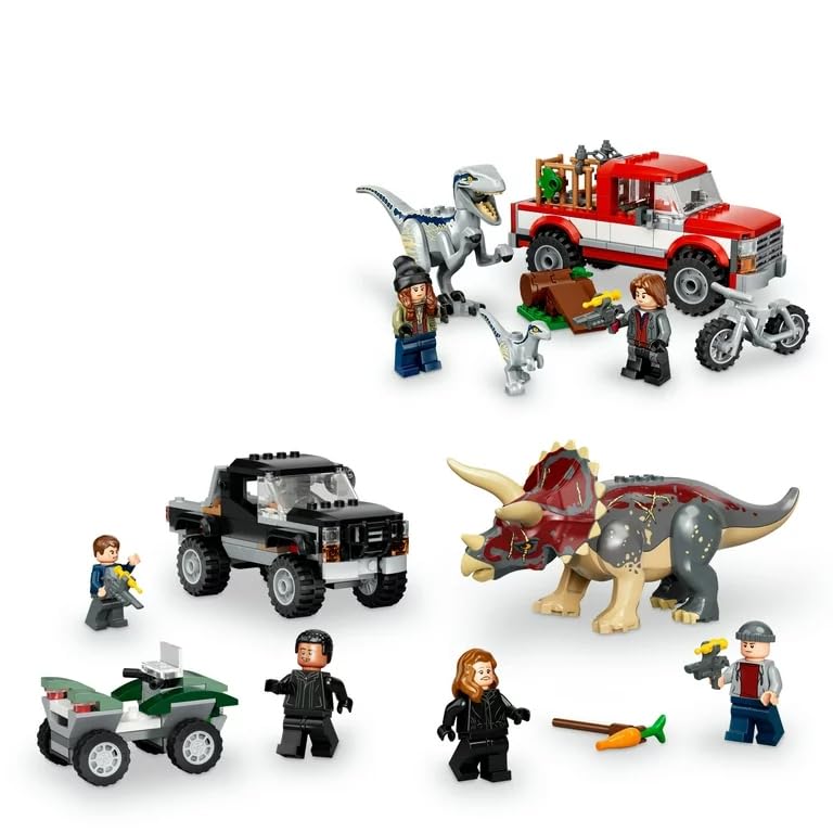 Foto 5 pulgar | Venta Internacional - Paquete Combinado De Dinosaurios Lego Jurassic World De Juguete Triceratops Y Veloci