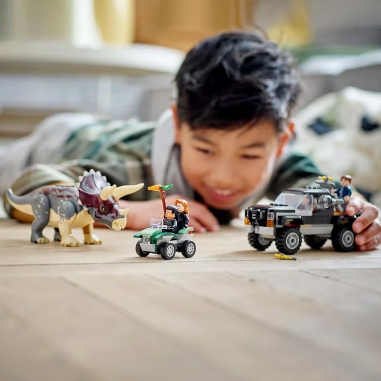 Foto 6 | Venta Internacional - Paquete Combinado De Dinosaurios Lego Jurassic World De Juguete Triceratops Y Veloci