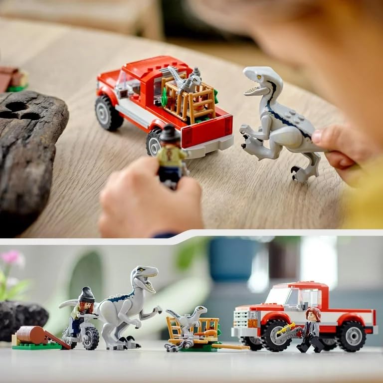 Foto 8 pulgar | Venta Internacional - Paquete Combinado De Dinosaurios Lego Jurassic World De Juguete Triceratops Y Veloci