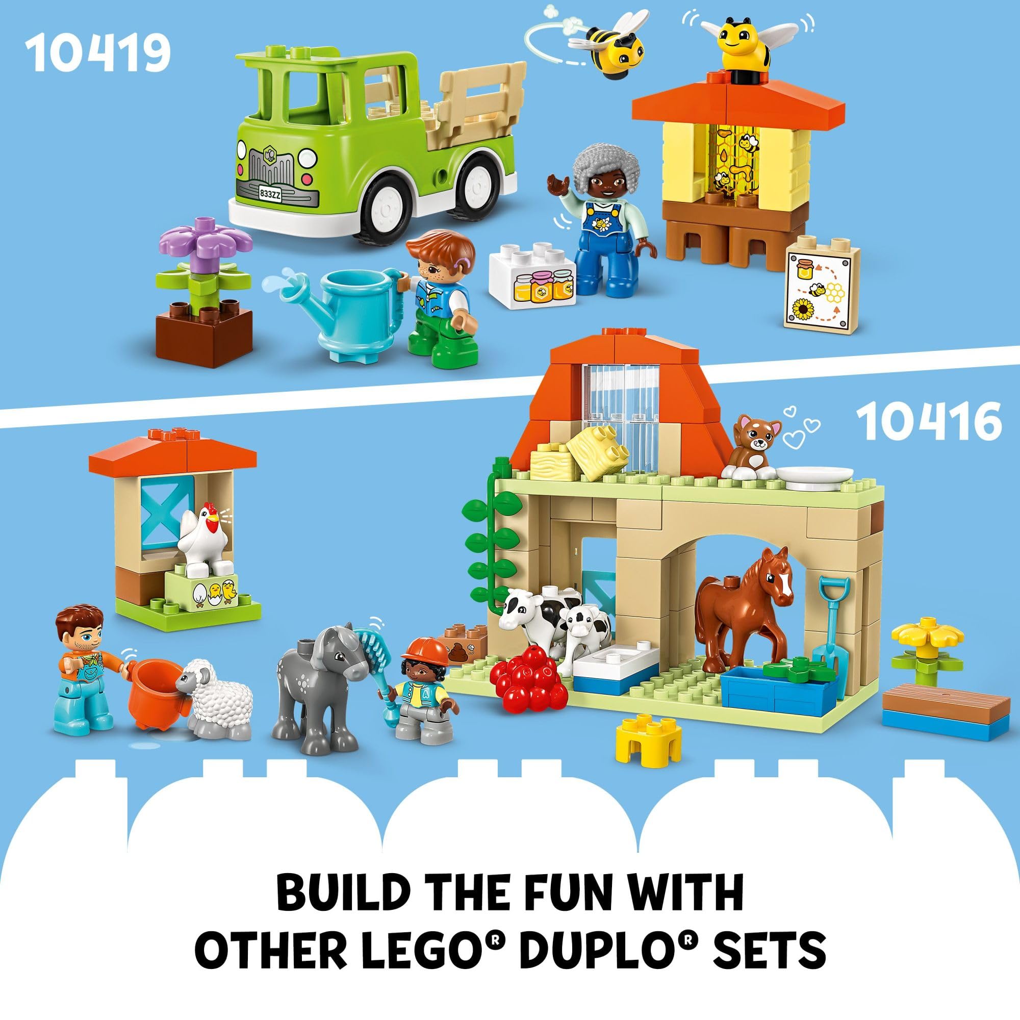 Foto 7 pulgar | Venta Internacional - Juguete Lego Duplo Town Para Cuidar Abejas Y Colmenas Con Camión 2+