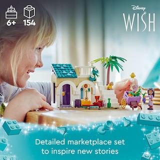 Foto 2 | Venta Internacional - Set De Juguetes De Construcción Lego Disney Asha In The City Of Rosas 43223