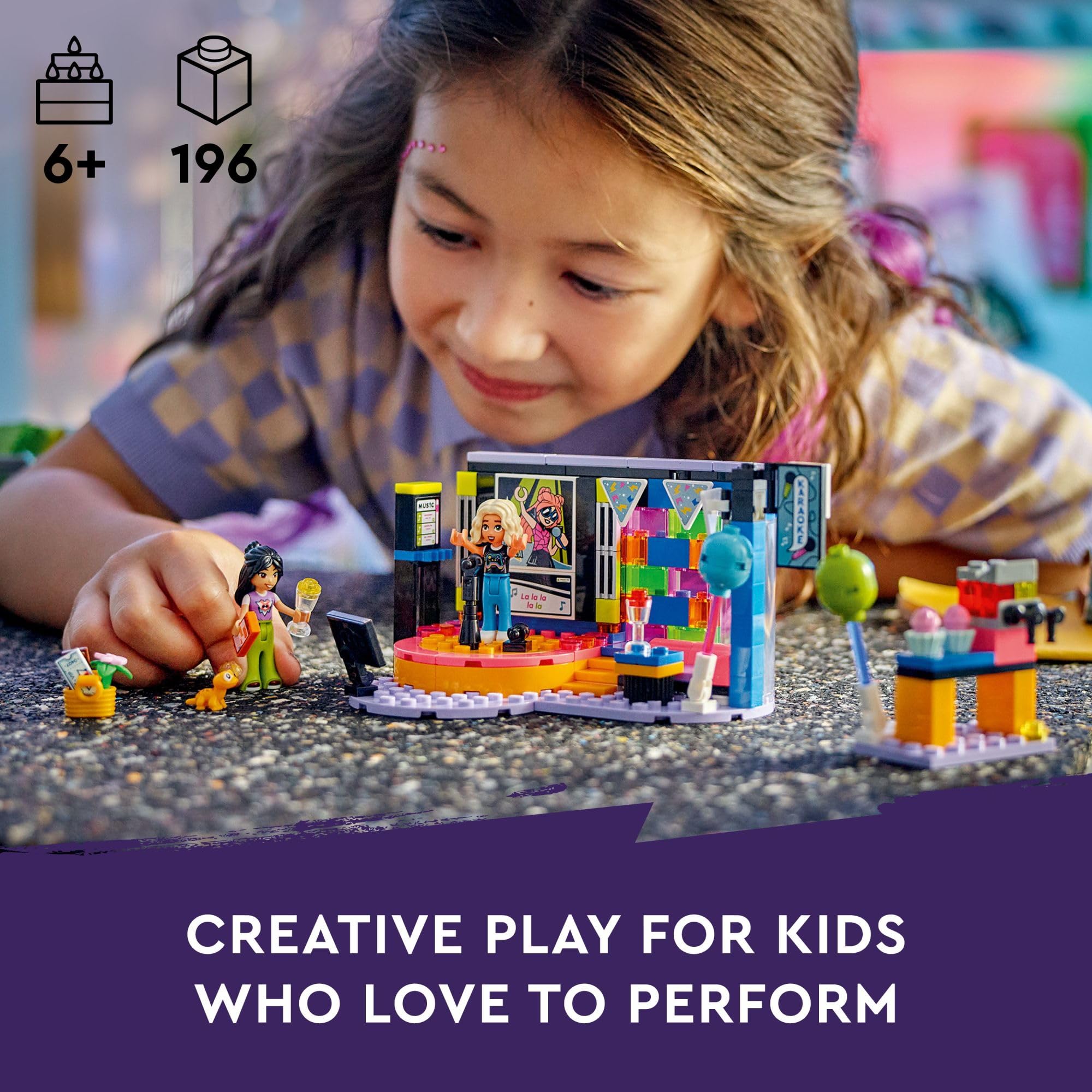 Foto 3 | Venta Internacional - Fiesta De Música Karaoke De Toy Lego Friends Con Minimuñecas De Más De 6 Años