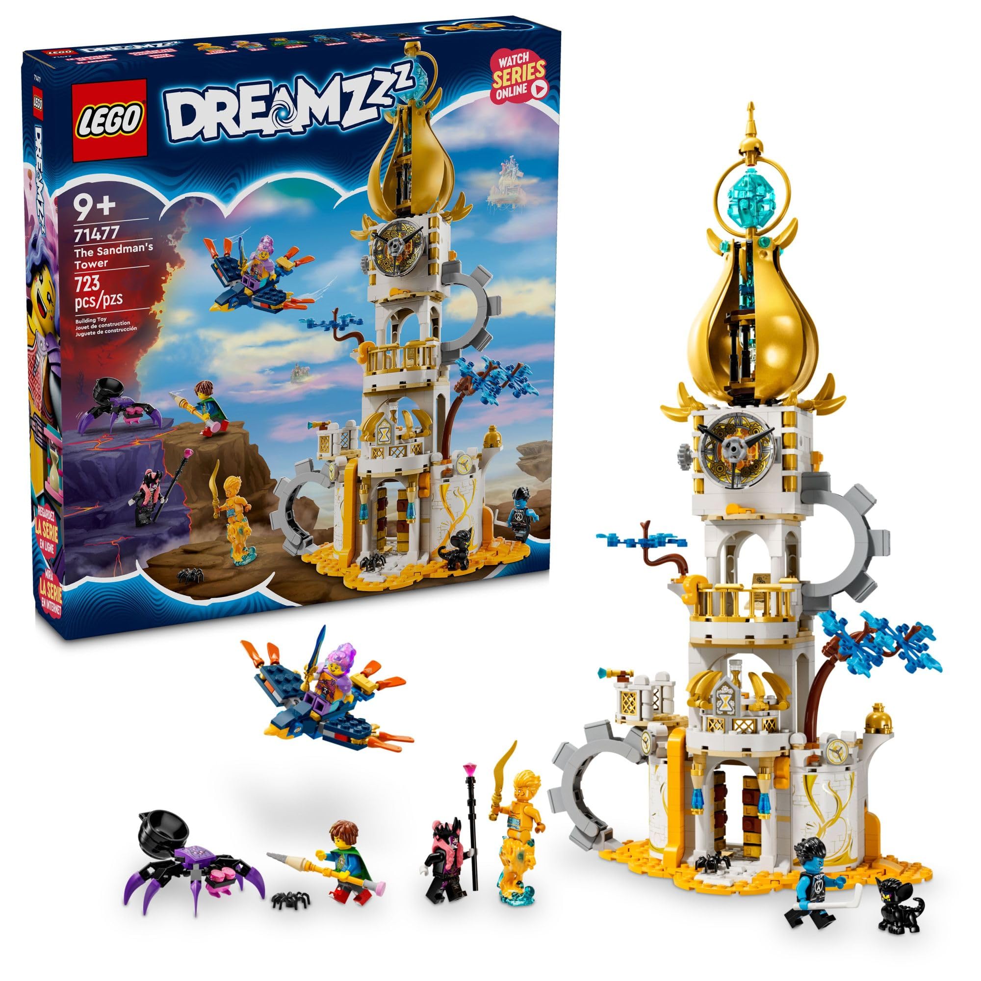 Foto 2 pulgar | Venta Internacional - Castillo De Juguete Lego Dreamzzz The Sandman's Tower Con Minifiguras