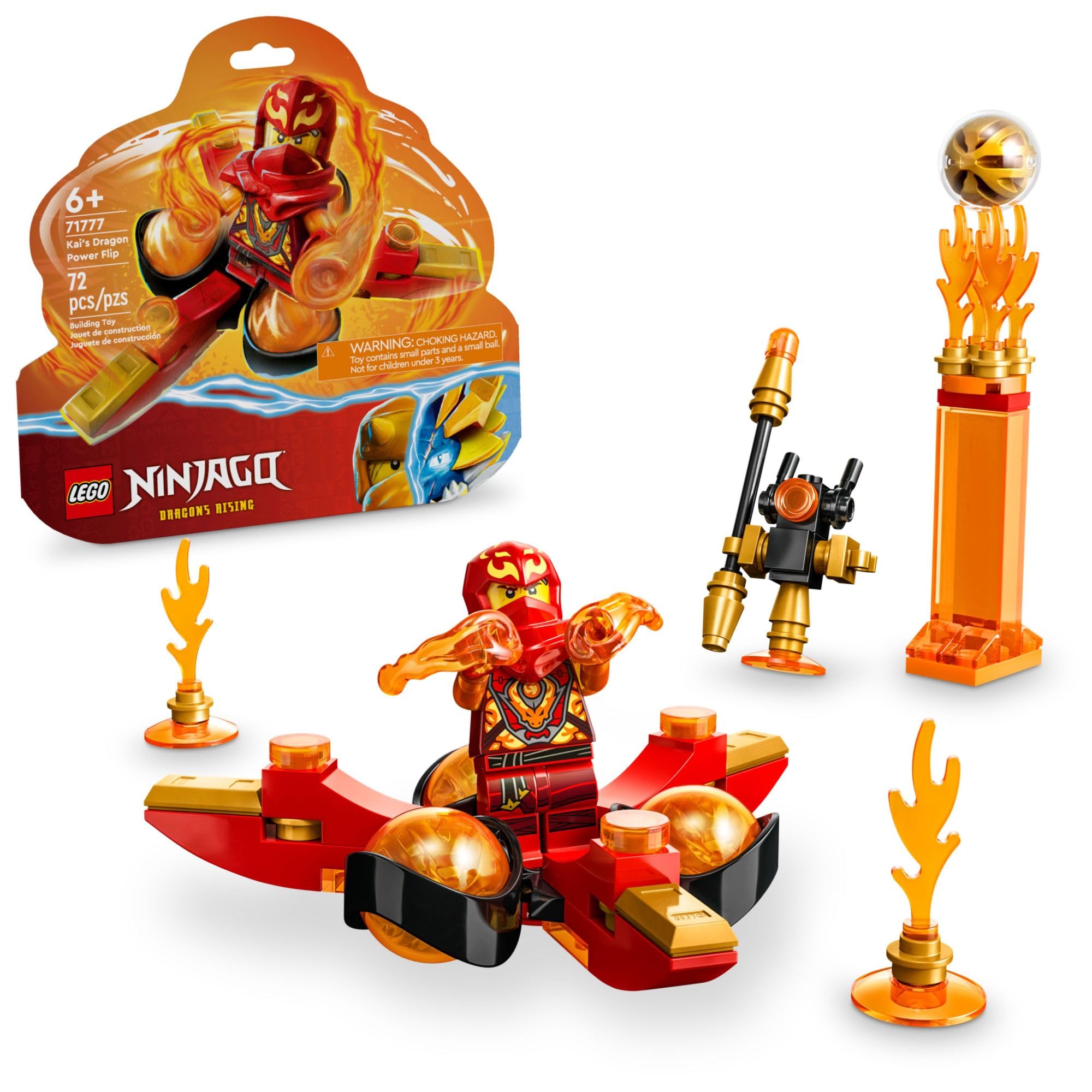 Foto 2 pulgar | Venta Internacional - Juguete Lego Ninjago Dragon Power Spinjitzu Flip 71777