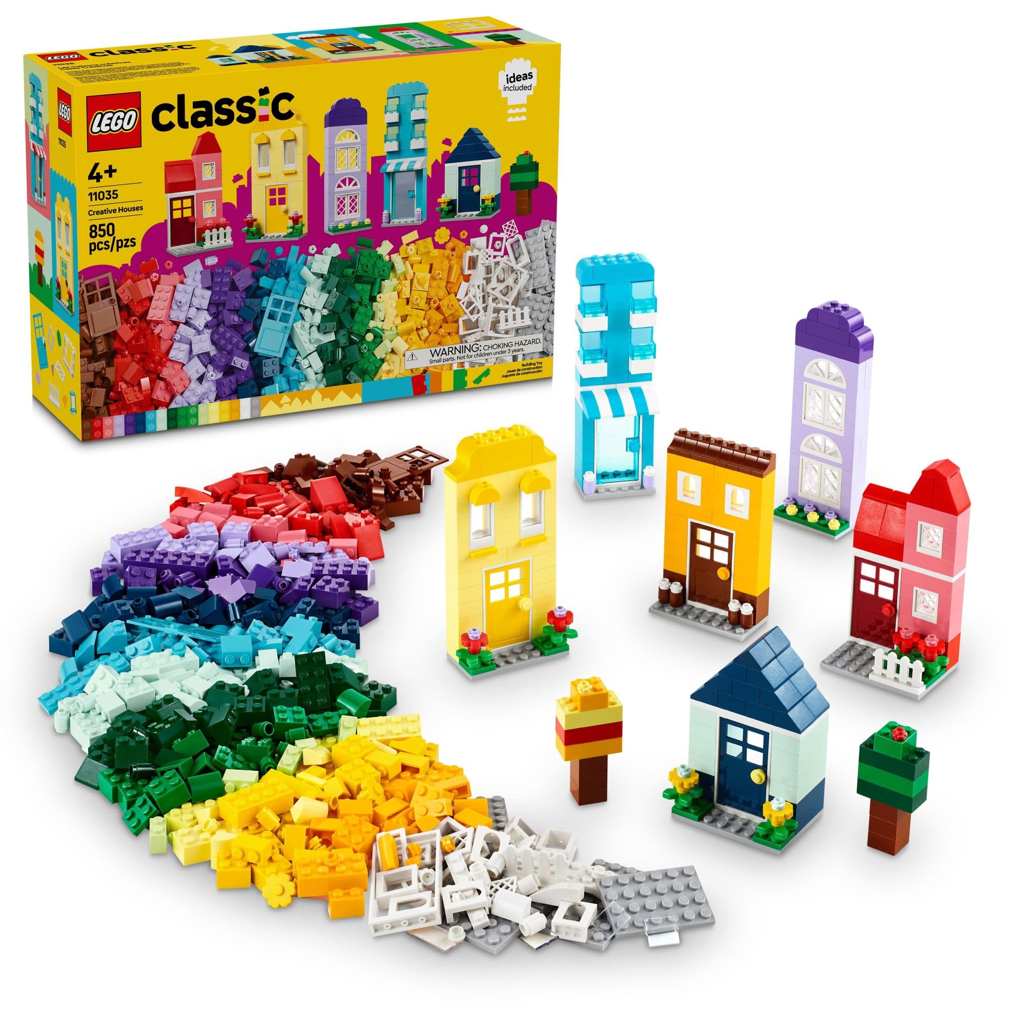 Venta Internacional - Set De Construcción Lego Classic Creative Houses 11035 Para Niños $1,415