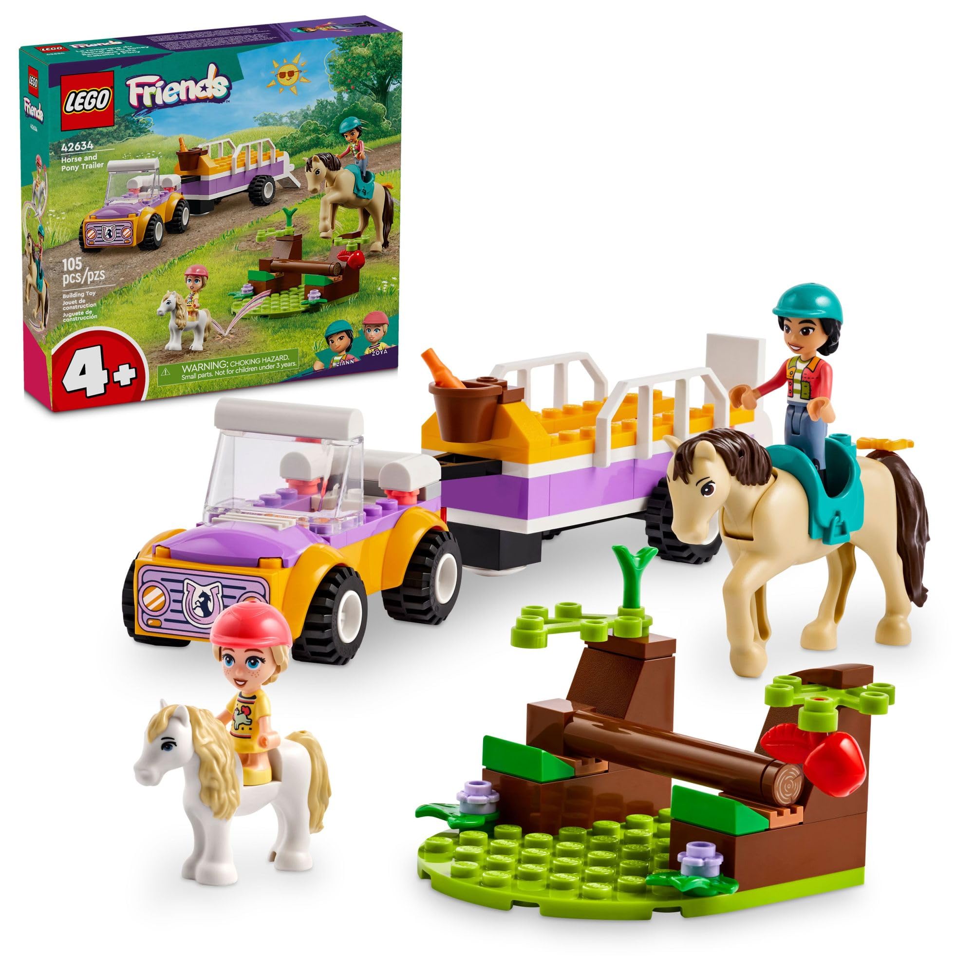 Venta Internacional - Juguete De Construcción Lego Friends Horse And Pony Trailer 42634 $596