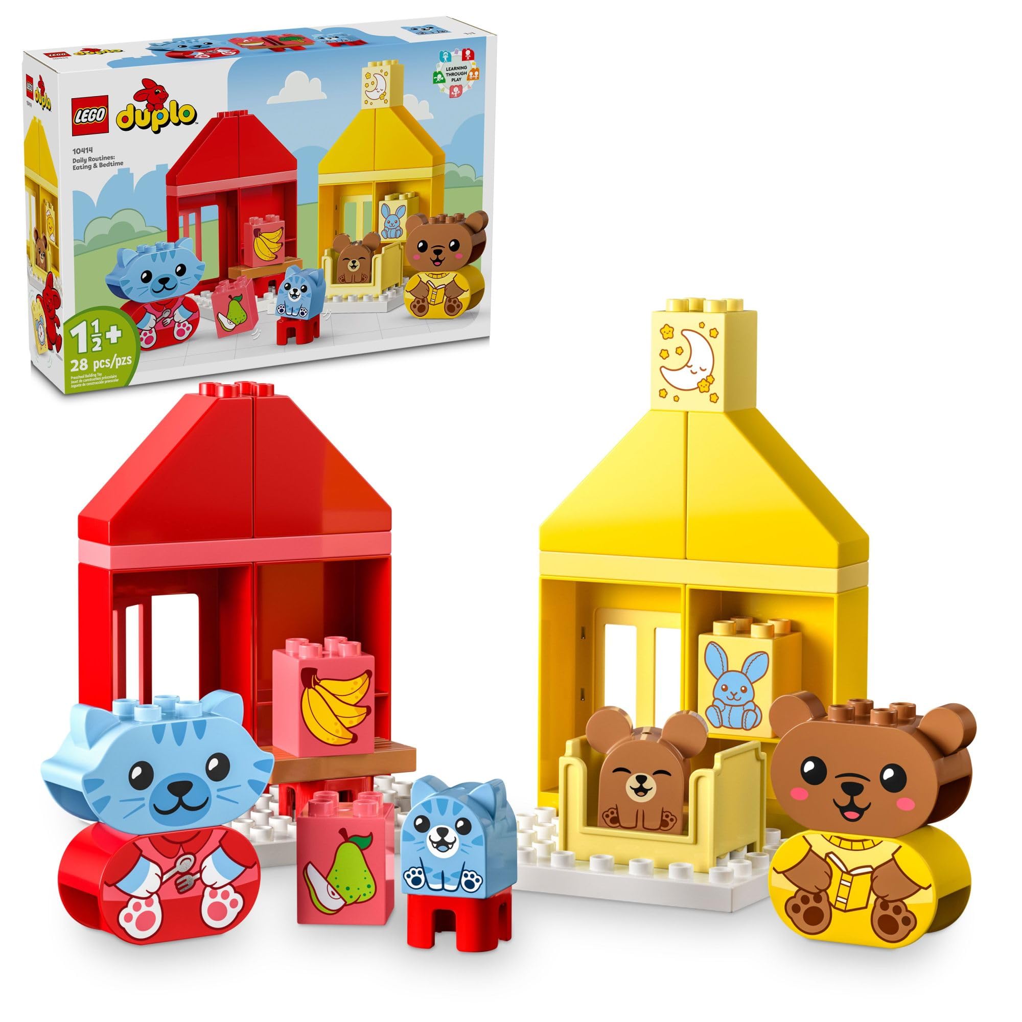 Venta Internacional - Toy Lego Duplo Mis Primeras Rutinas Diarias: Comer Y Dormir $667
