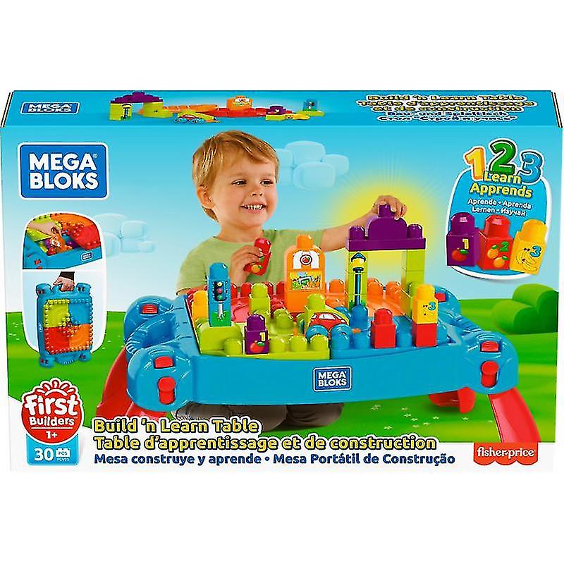 Foto 2 | Venta Internacional - Mesa De Construcción Mega Bloks Build & Learn Con Almacenamiento De 1 A 5 Años