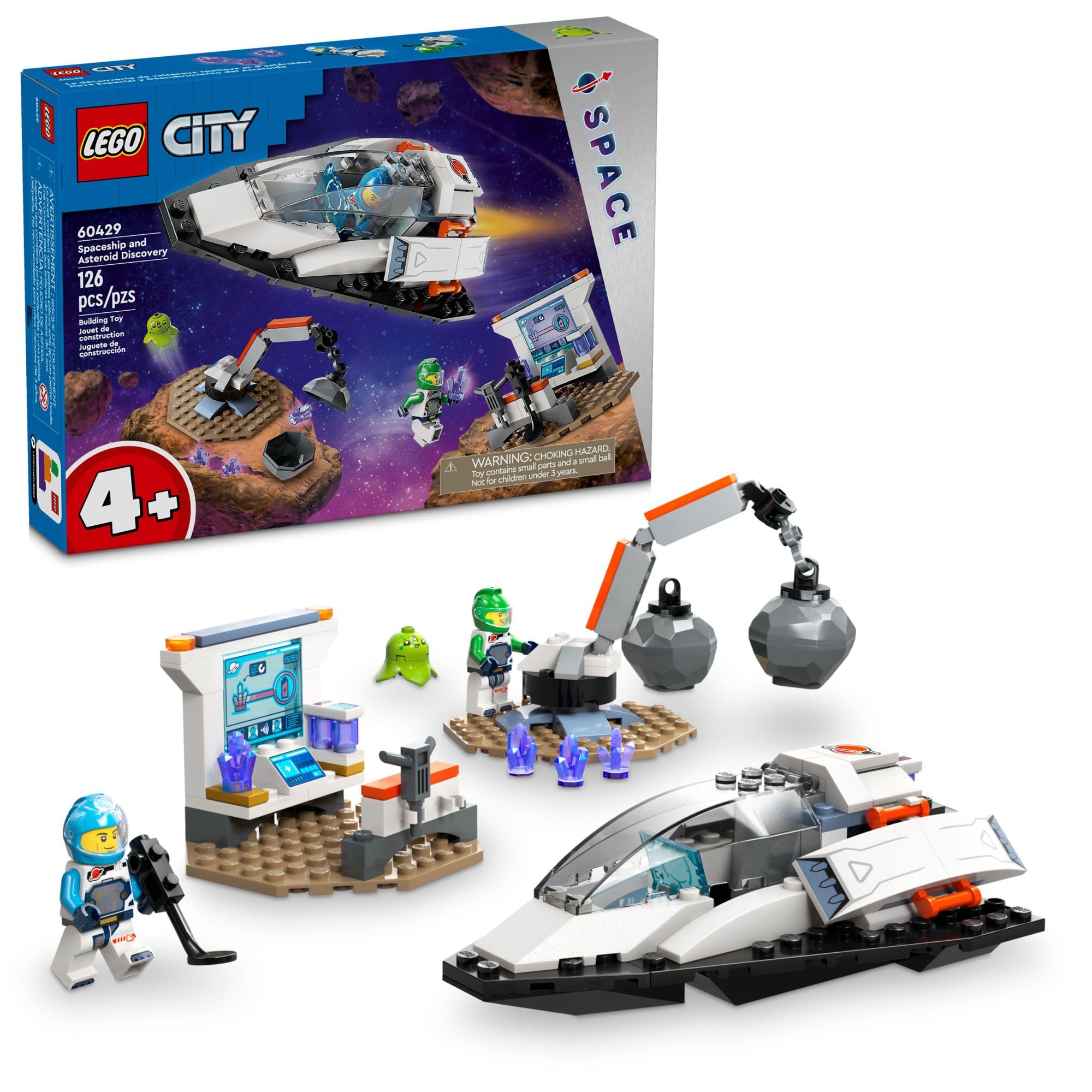 Venta Internacional - Set De Construcción De Juguetes Lego City Spaceship And Asteroid 60429