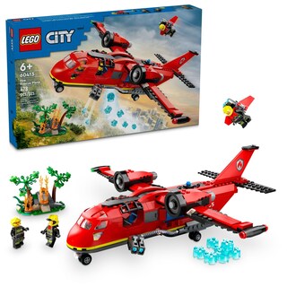 Foto 1 | Venta Internacional - Avión De Bomberos Lego City 60413 De Juguete Con 3 Minifiguras De Más De 6 Años