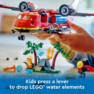 Foto 3 | Venta Internacional - Avión De Bomberos Lego City 60413 De Juguete Con 3 Minifiguras De Más De 6 Años