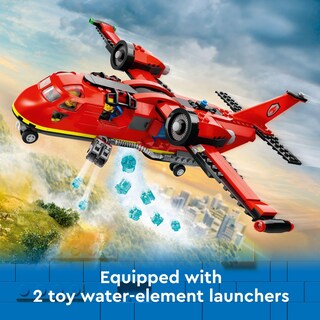 Foto 4 | Venta Internacional - Avión De Bomberos Lego City 60413 De Juguete Con 3 Minifiguras De Más De 6 Años