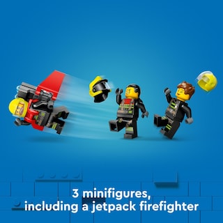 Foto 6 | Venta Internacional - Avión De Bomberos Lego City 60413 De Juguete Con 3 Minifiguras De Más De 6 Años