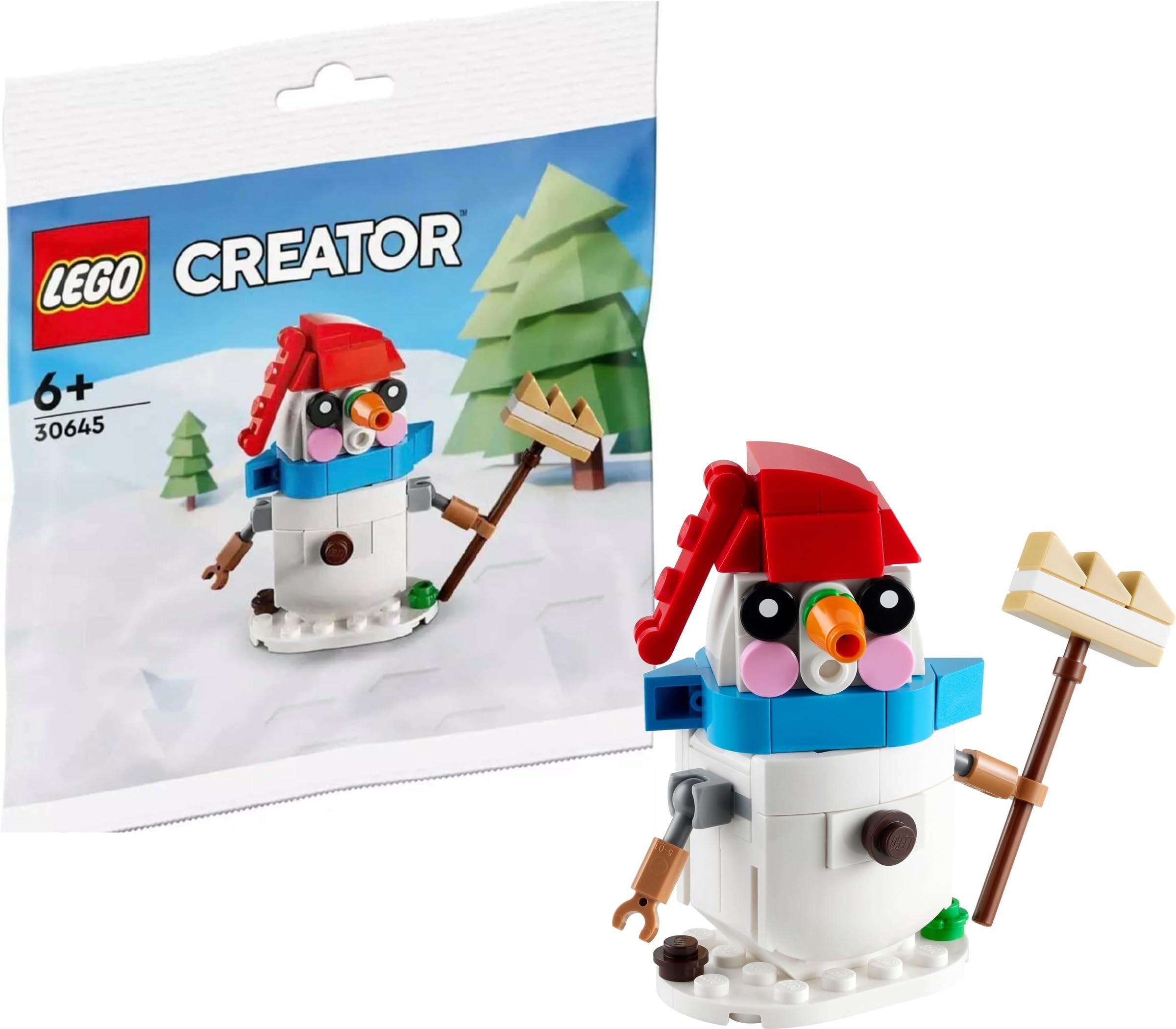 Foto 2 pulgar | Venta Internacional - Muñeco De Nieve Lego Creator 30645 Con 78 Piezas Para Niños Mayores De 6 Años