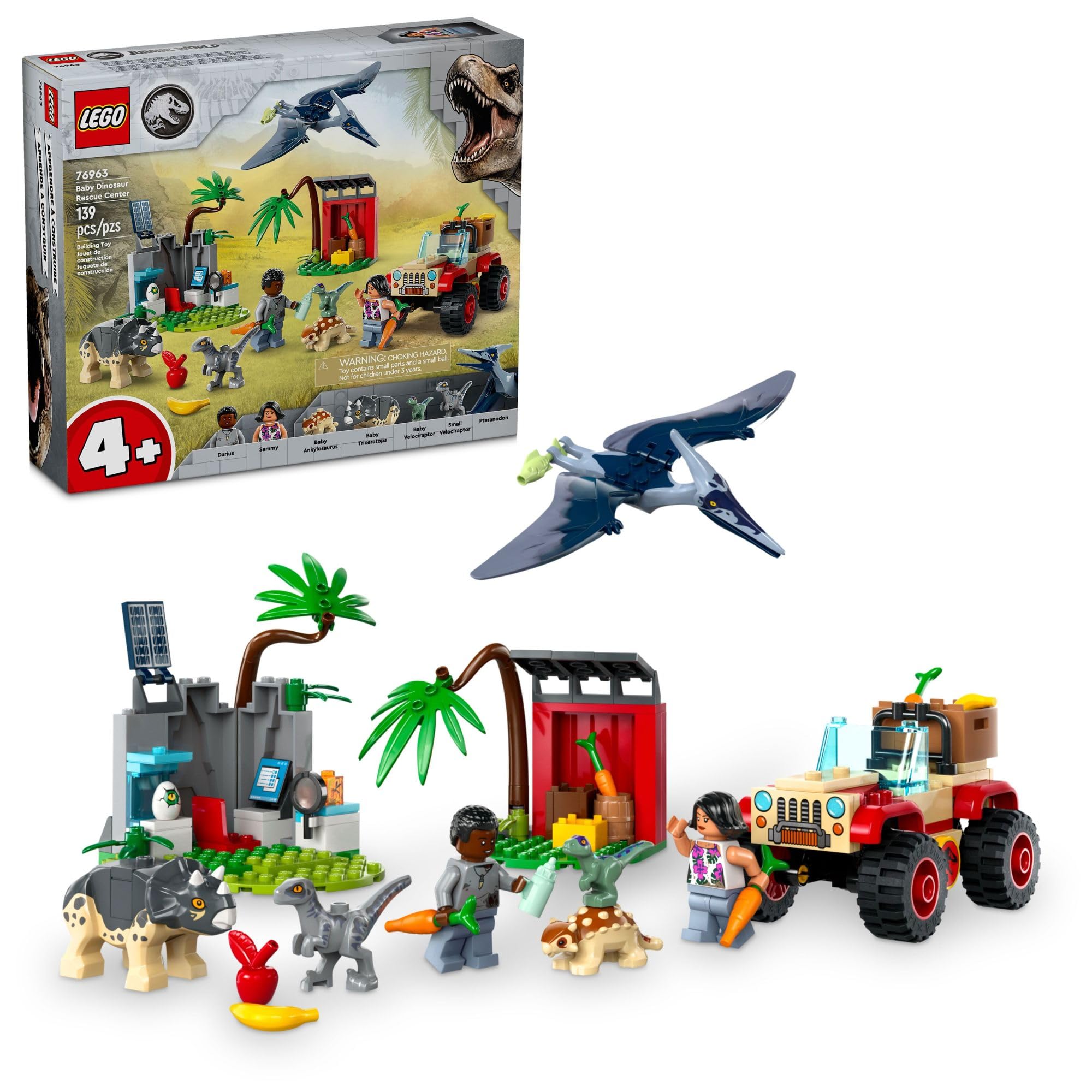 Venta Internacional - Set De Construcción Lego Jurassic World Baby Dinosaur Rescue Center