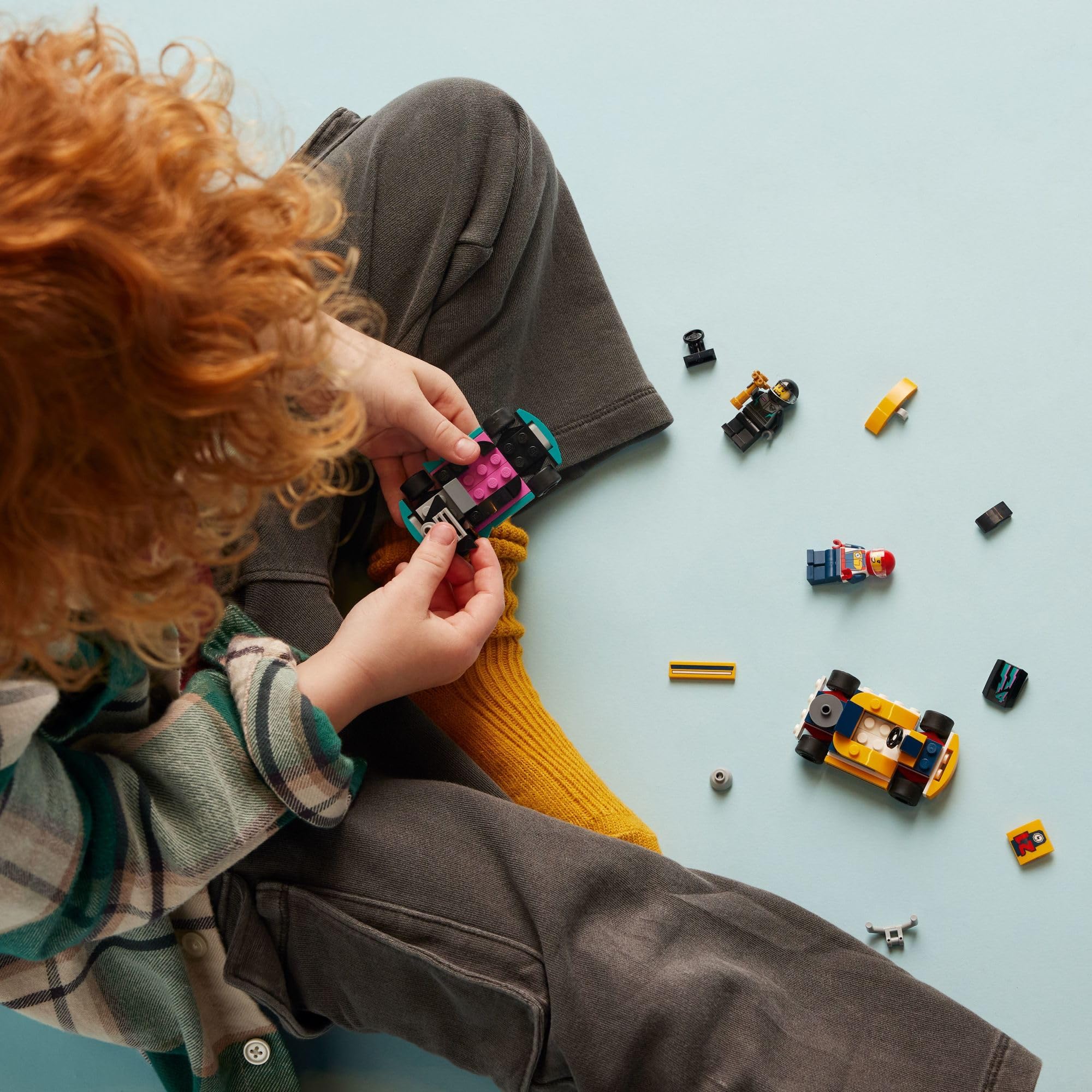 Foto 4 pulgar | Venta Internacional - Set De Juego Lego City Para Karts Y Pilotos De Carreras 60400
