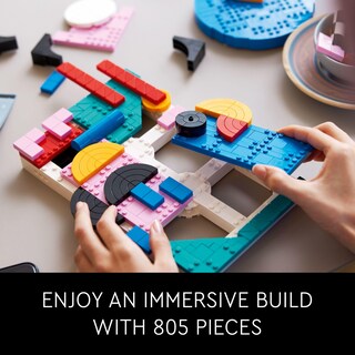 Foto 5 | Venta Internacional - Kit De Arte De Pared Abstracto Lego Art Modern Art 31210
