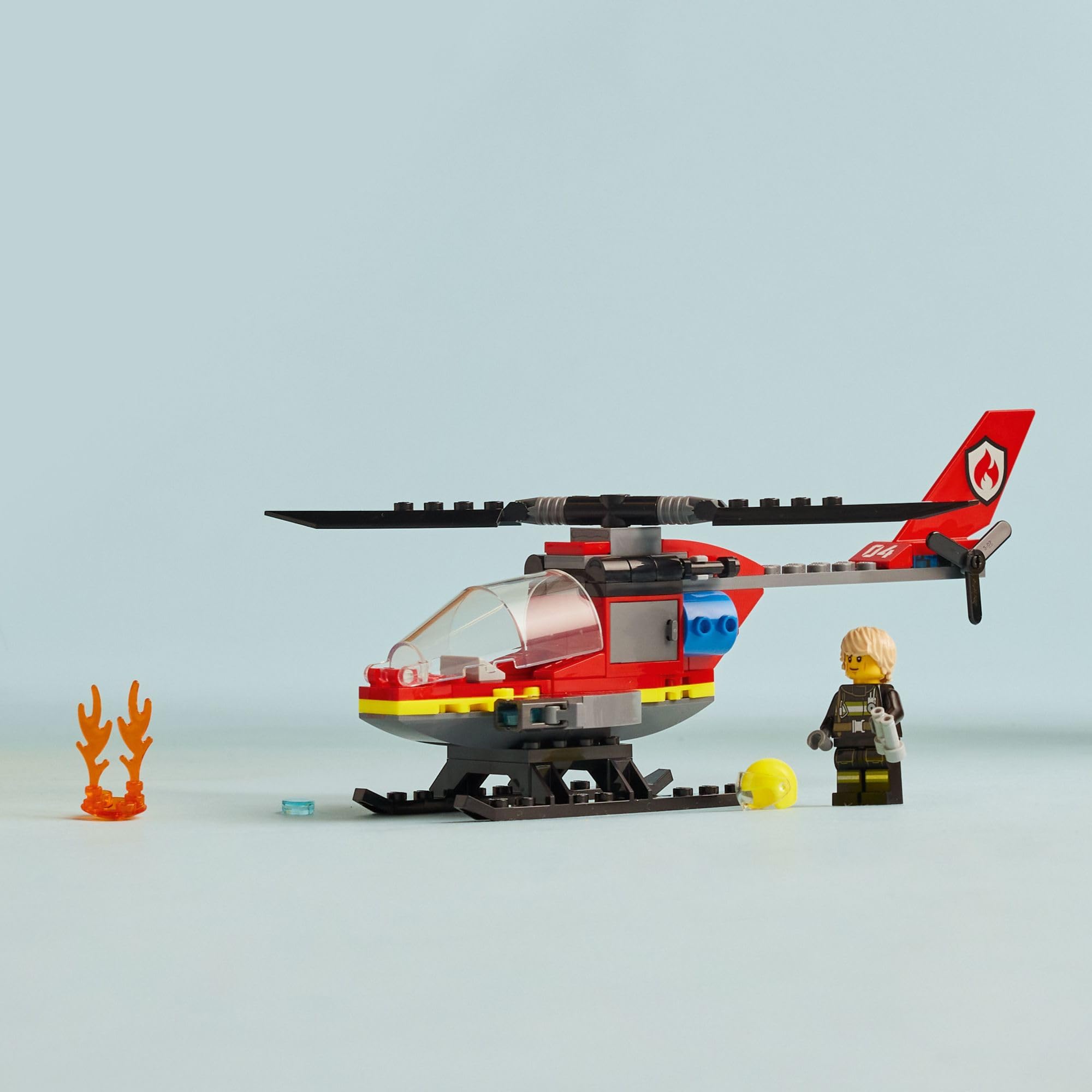 Foto 5 pulgar | Venta Internacional - Set De Construcción Lego City Fire Rescue Helicopter 60411