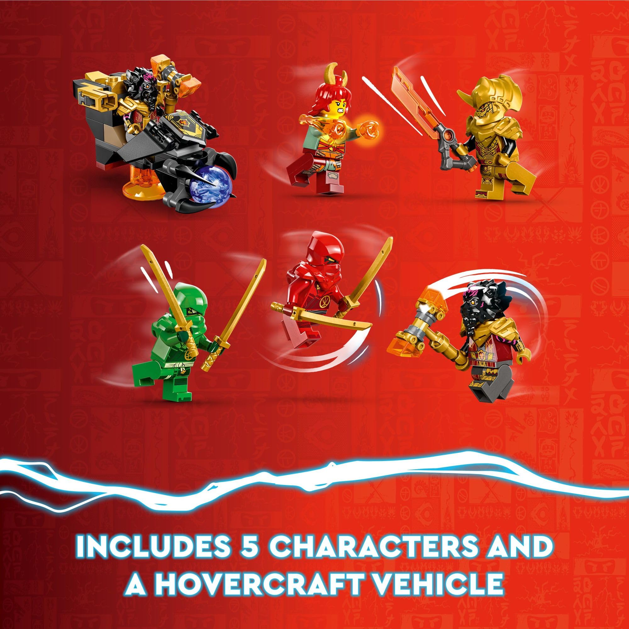 Foto 5 pulgar | Venta Internacional - Set De Juguetes De Construcción Lego Ninjago Heatwave Transforming Lava Dra