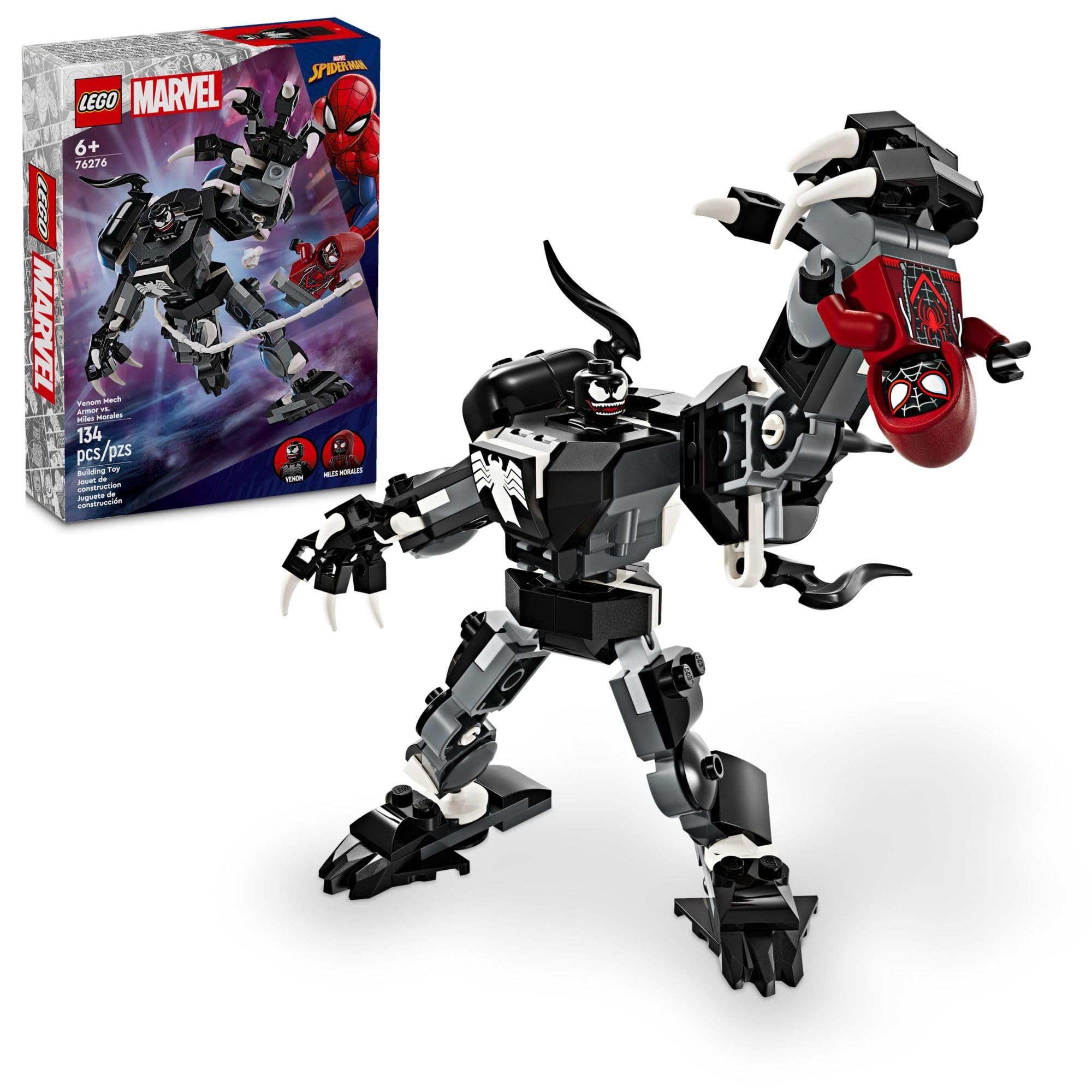 Venta Internacional - Set De Construcción Lego Marvel Venom Mech Armor Contra Miles Morales