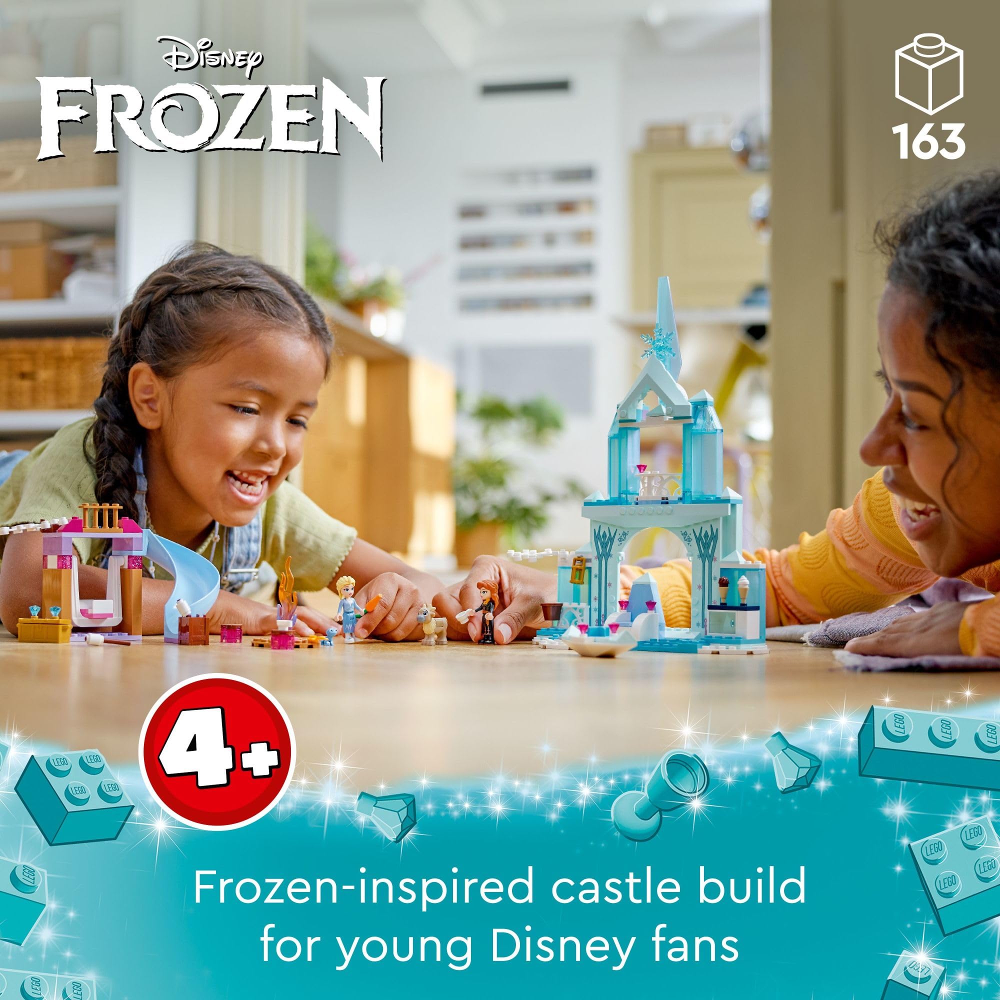 Foto 3 pulgar | Venta Internacional - Set De Juguetes Lego Disney Frozen El Castillo De La Princesa Congelada De Elsa