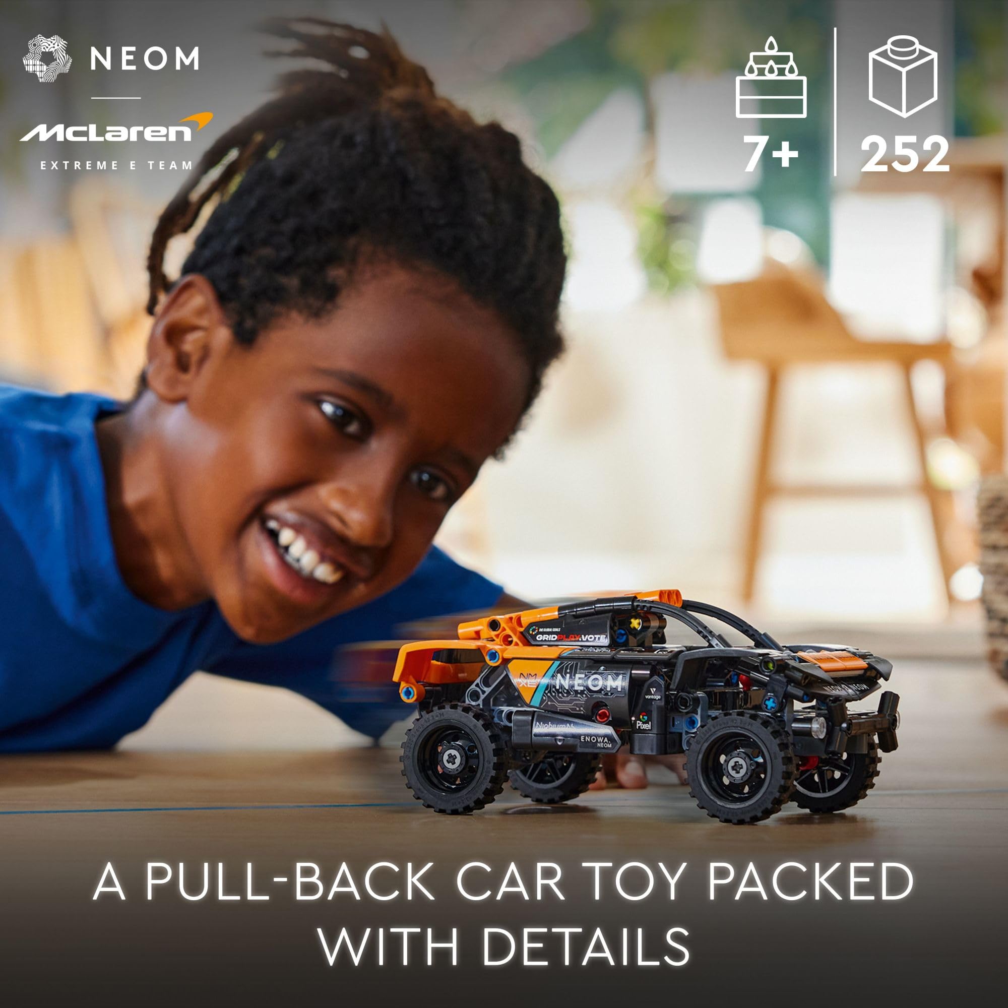 Foto 2 | Venta Internacional - Coche De Carreras Lego Technic Neom Mclaren Extreme E De Juguete 42166