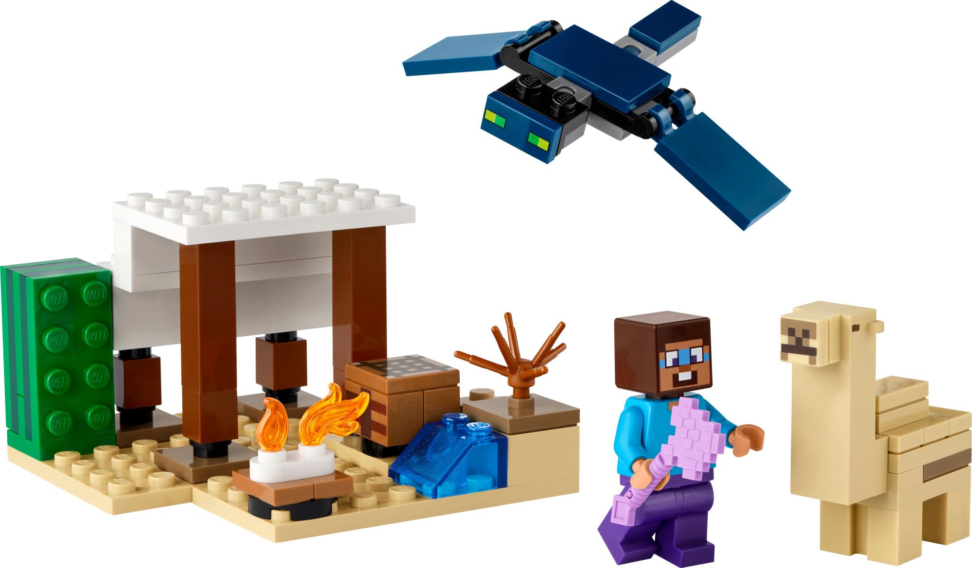 Foto 5 | Venta Internacional - Juguete De Construcción Lego Minecraft Steve's Desert Expedition 21251