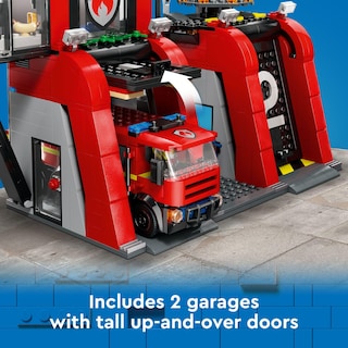 Foto 3 | Venta Internacional - Estación De Bomberos Lego City De Juguete Con Camión De Bomberos 60414 Para Niños Mayores De