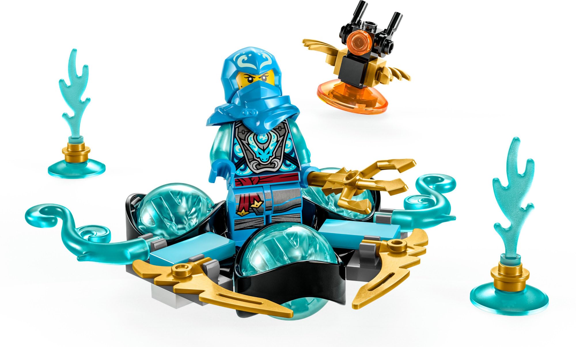 Foto 6 pulgar | Venta Internacional - Juguete Giratorio Lego Ninjago Nya's Dragon Power Spinjitzu Drift