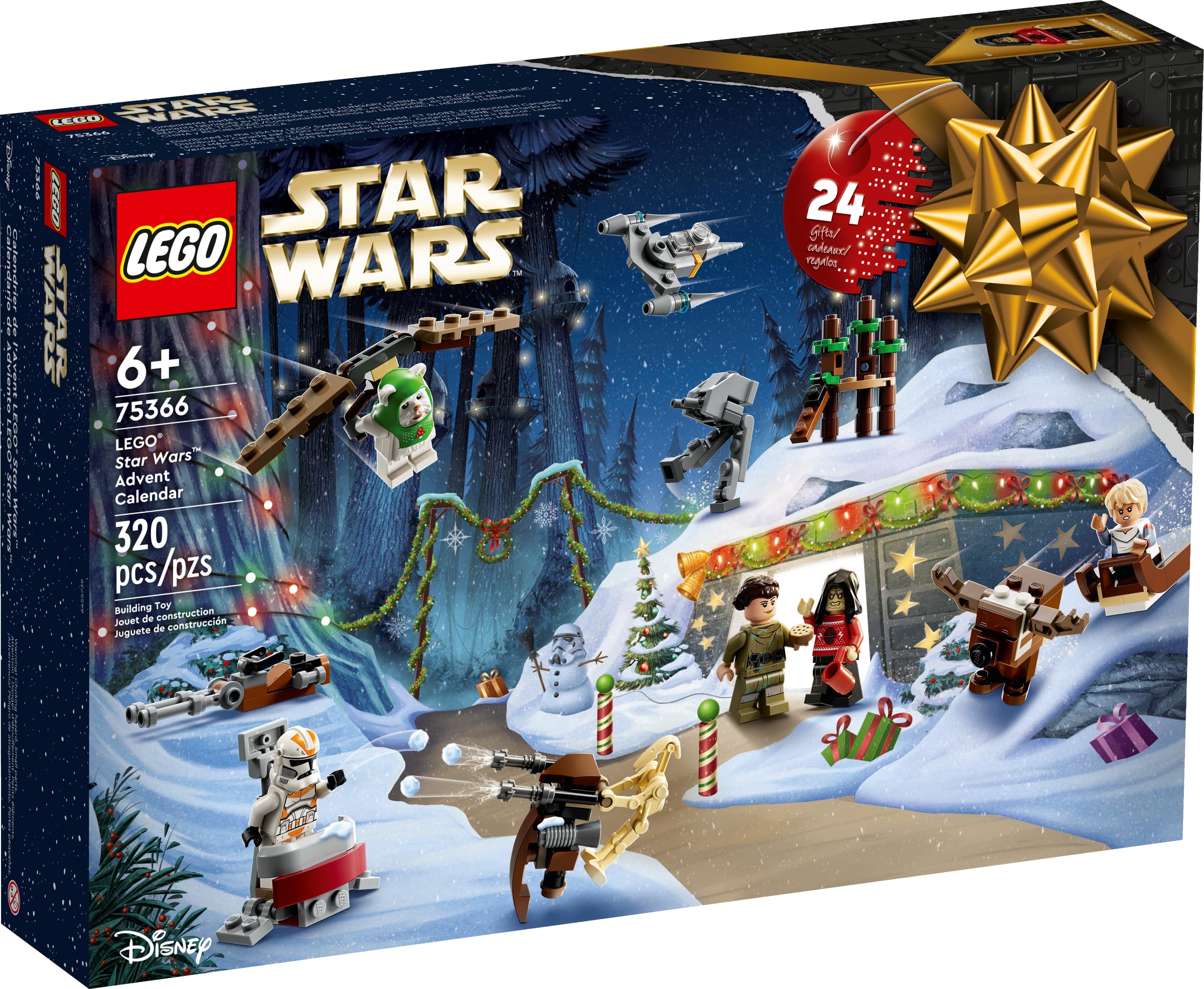 Foto 2 pulgar | Venta Internacional - Calendario De Adviento Lego Star Wars 2023, Set De Construcción 75366