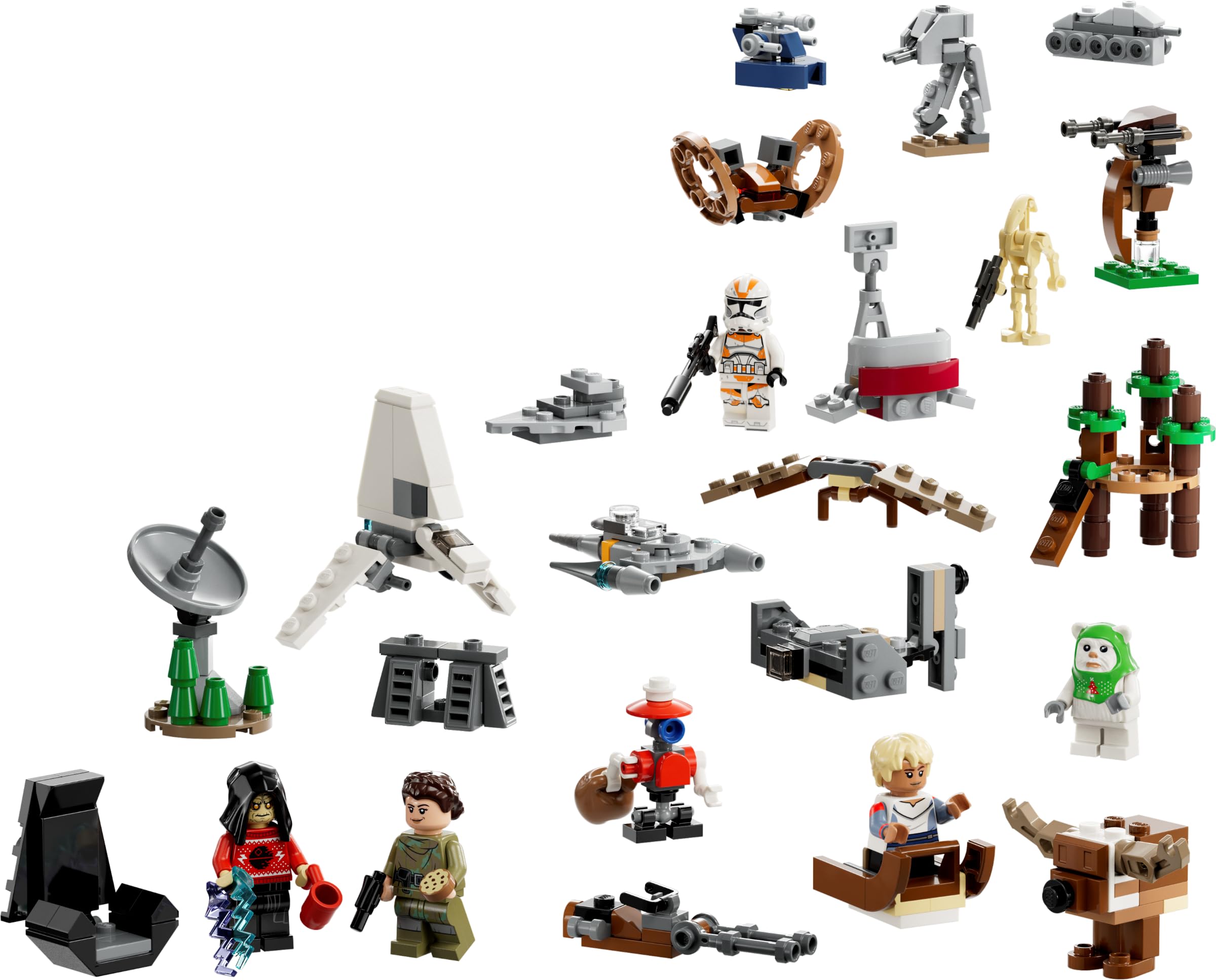 Foto 4 pulgar | Venta Internacional - Calendario De Adviento Lego Star Wars 2023, Set De Construcción 75366