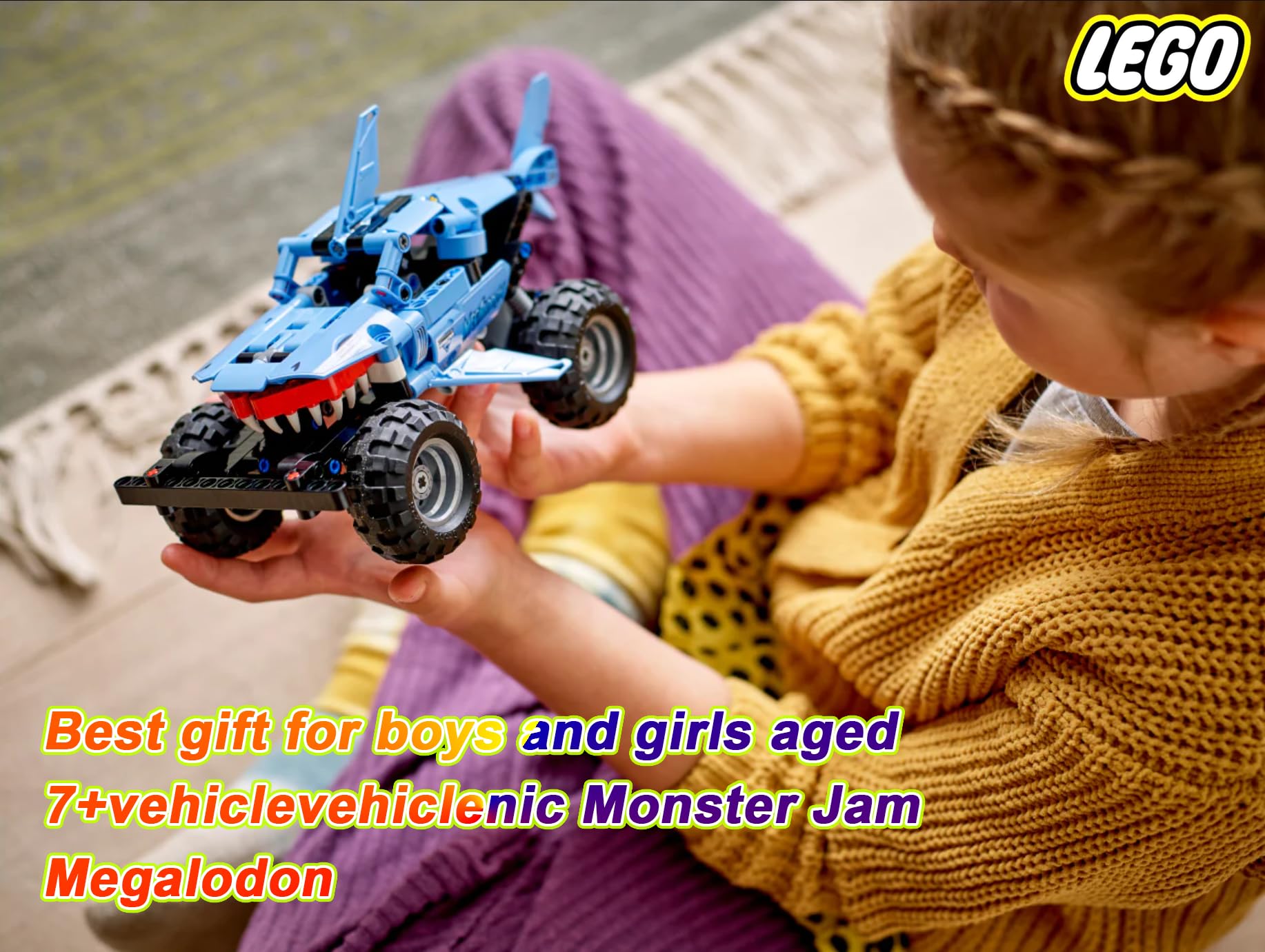 Foto 6 pulgar | Venta Internacional - Set De Construcción Lego Technic 42134 Monster Jam Megalodon 7+
