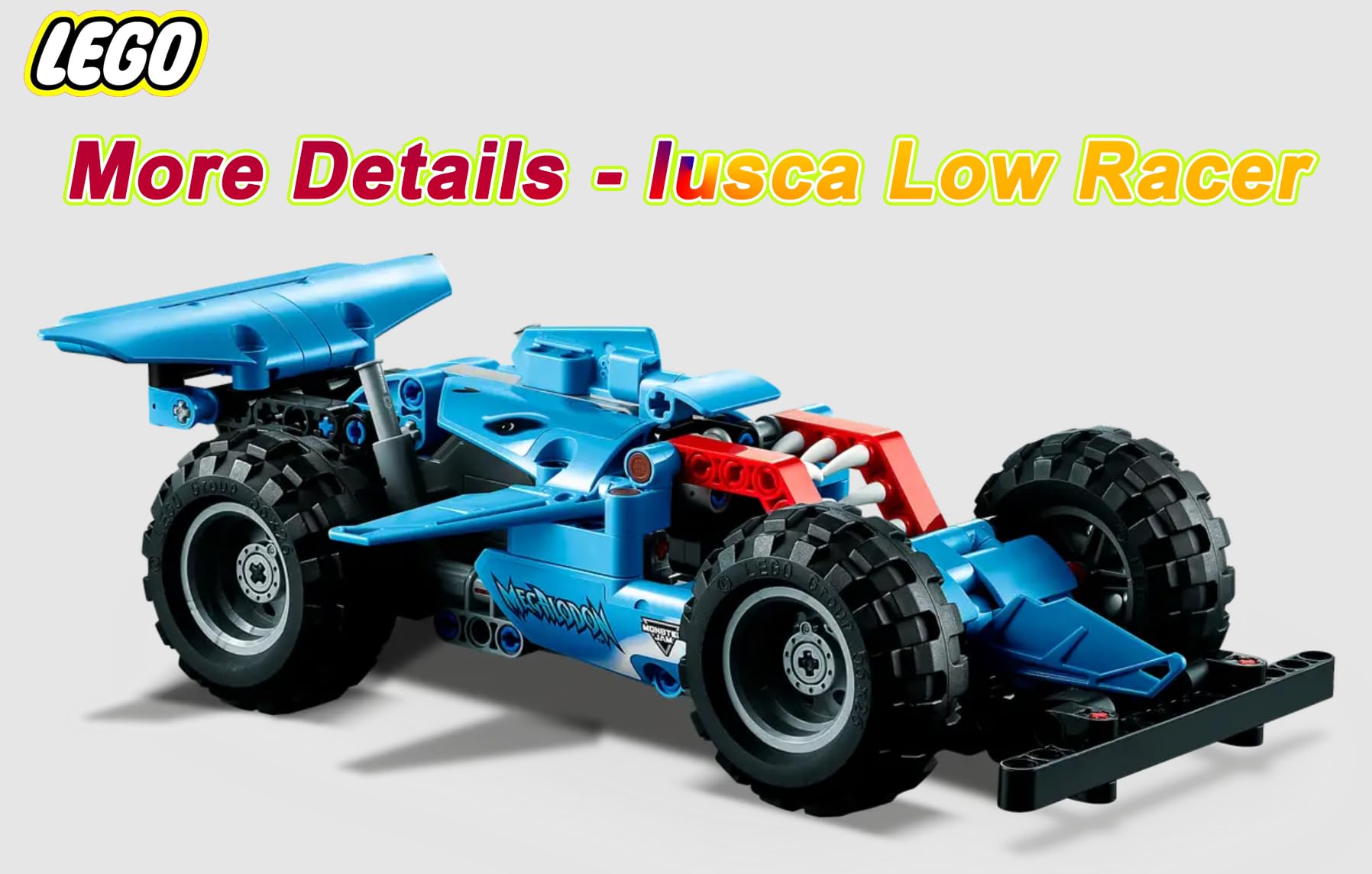 Foto 8 pulgar | Venta Internacional - Set De Construcción Lego Technic 42134 Monster Jam Megalodon 7+